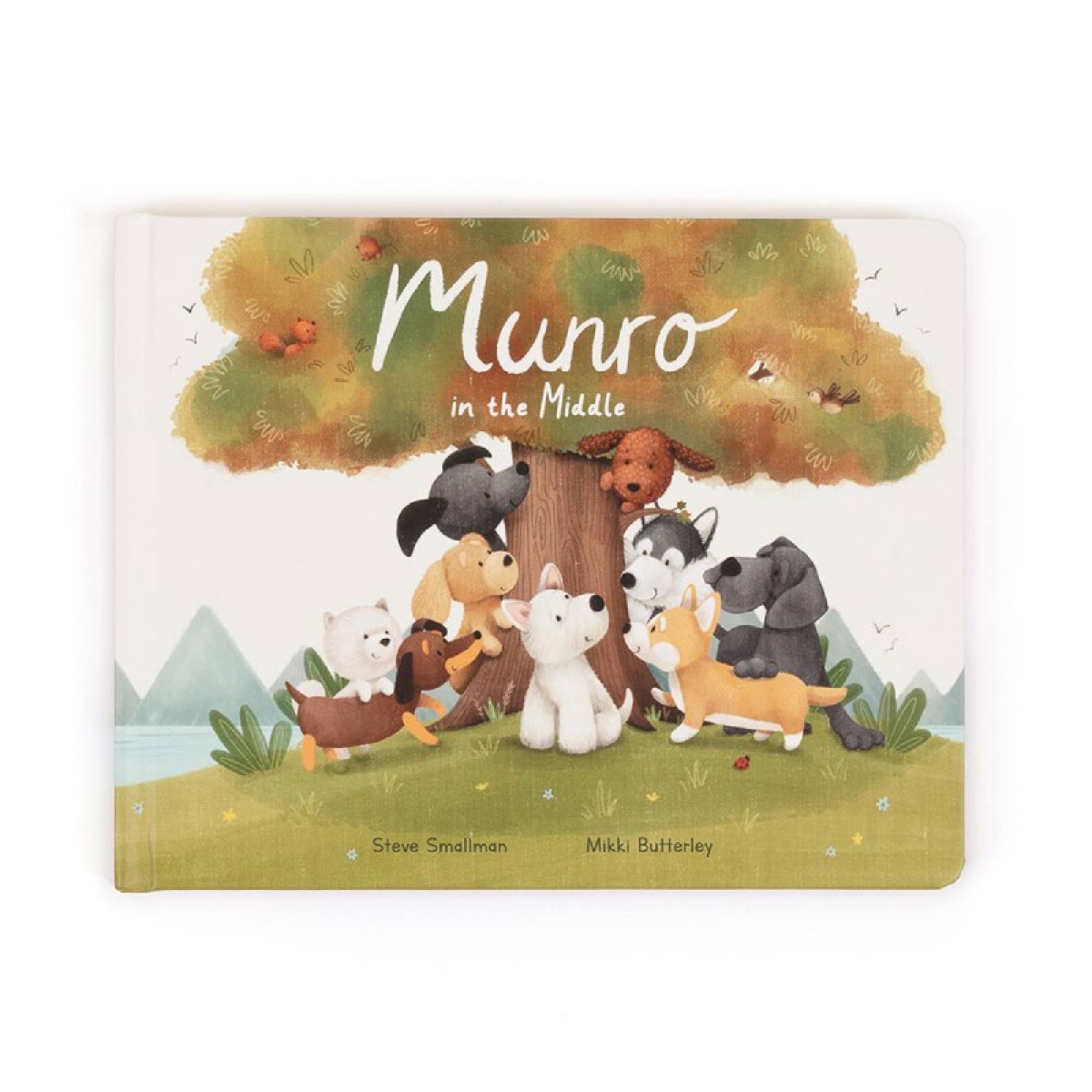 Munro In The Middle - Hardback Book By Jellycat