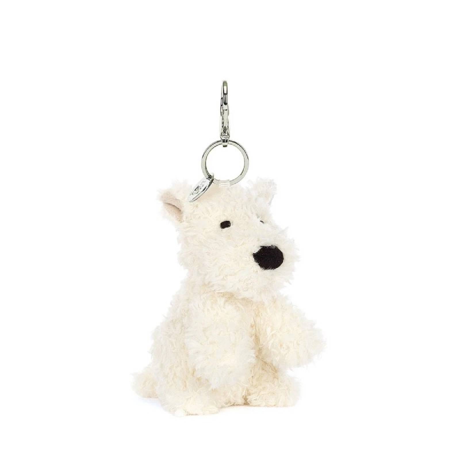 Munro Scottie Dog Bag Charm By Jellycat 3+