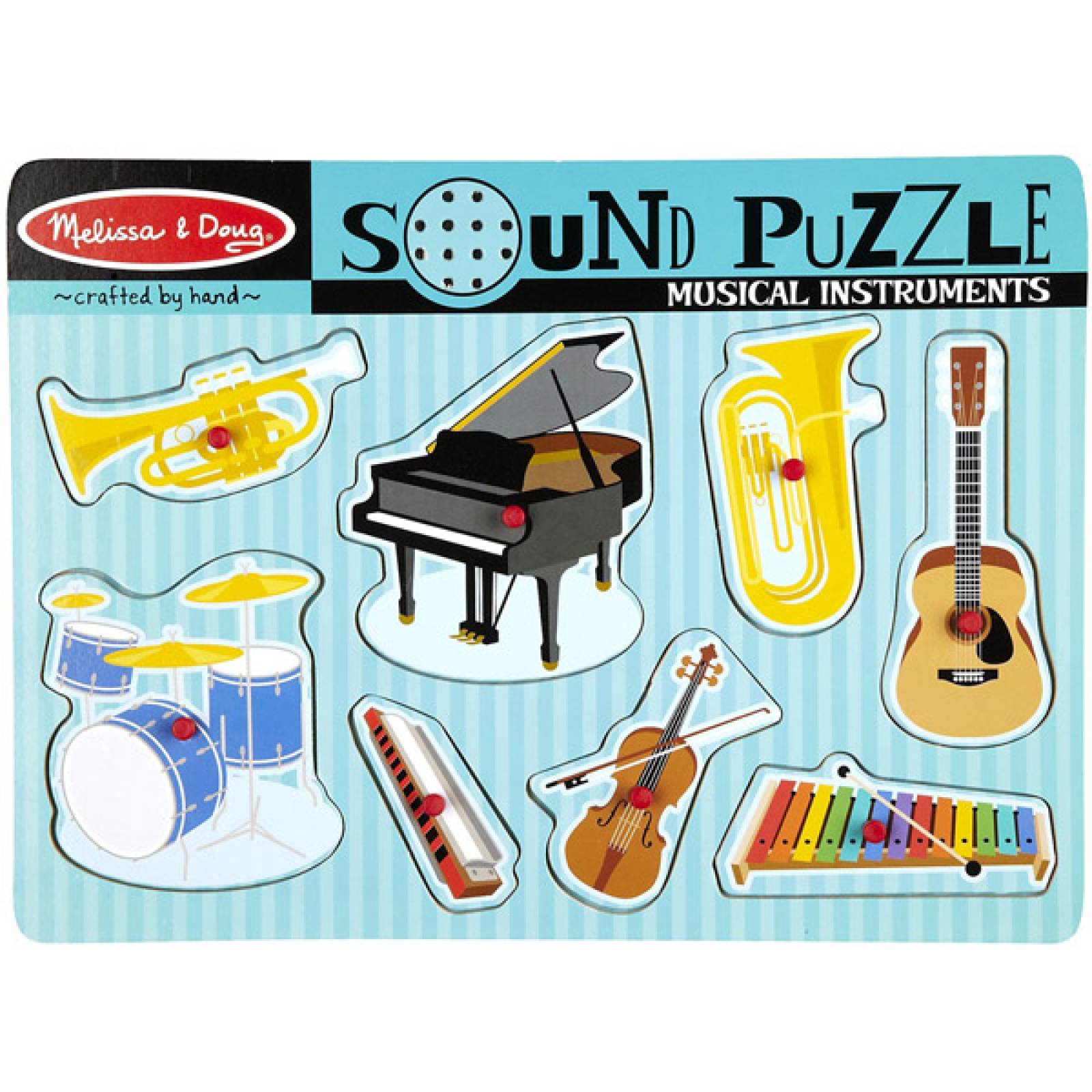 Musical Instruments Sound Puzzle 2+