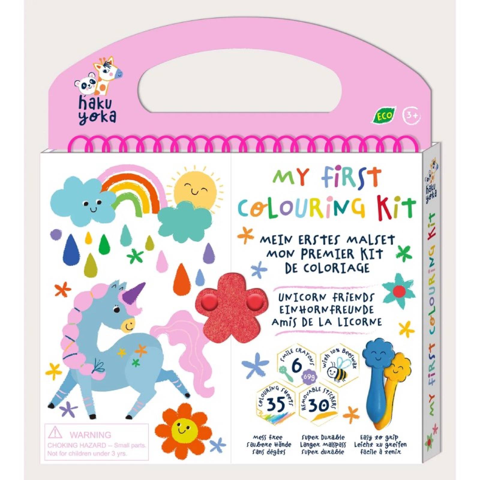 My First Colouring Kit - Unicorn Friends 3+