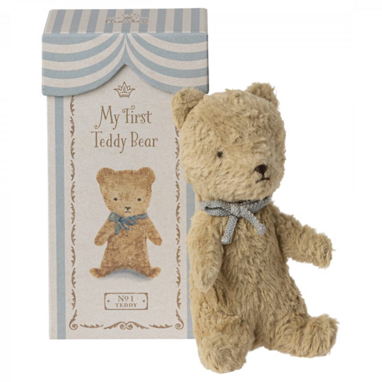 My First Teddy In Sand With Gift Box By Maileg 0+