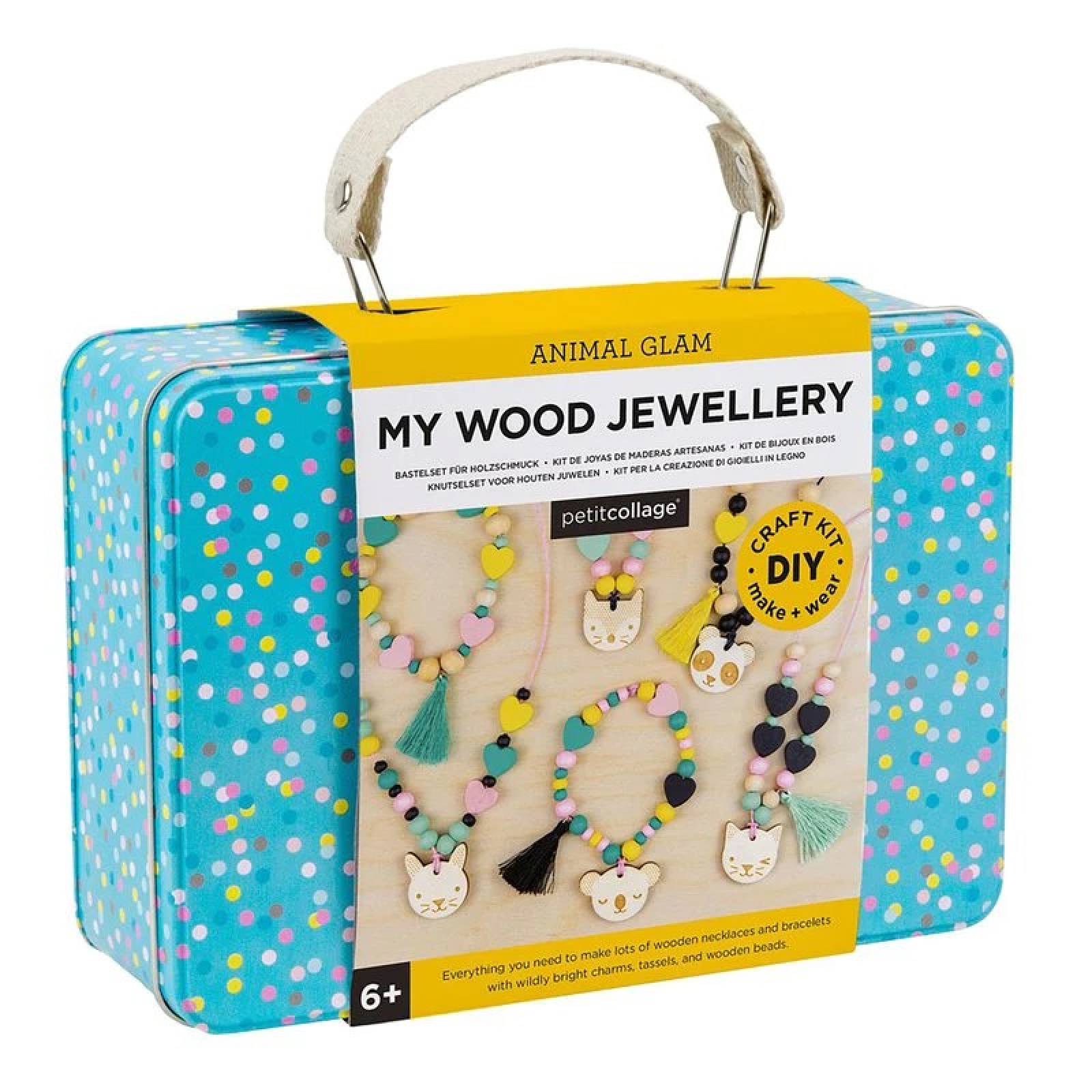 My Wood Jewellery - Craft Kit In Tin 6+