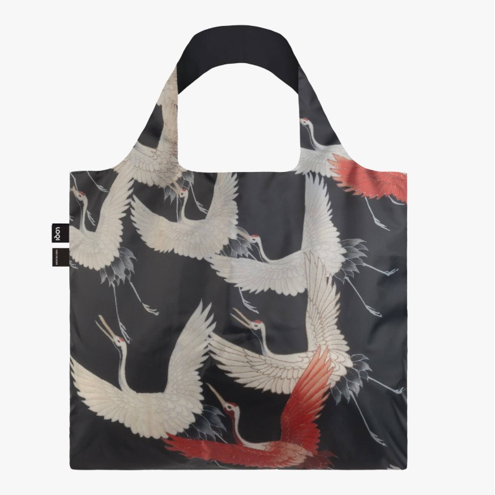Myriad Of Flying Cranes - Eco Tote Bag With Pouch