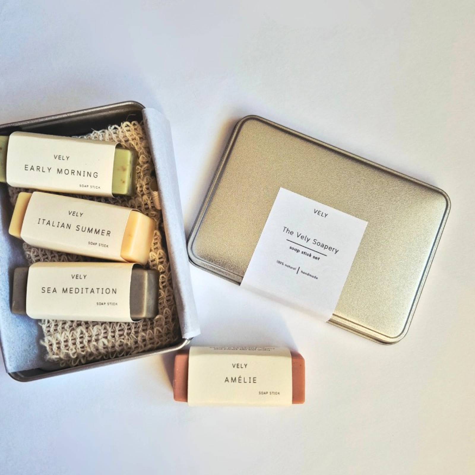 Natural Handmade Mini Soap Gift Set