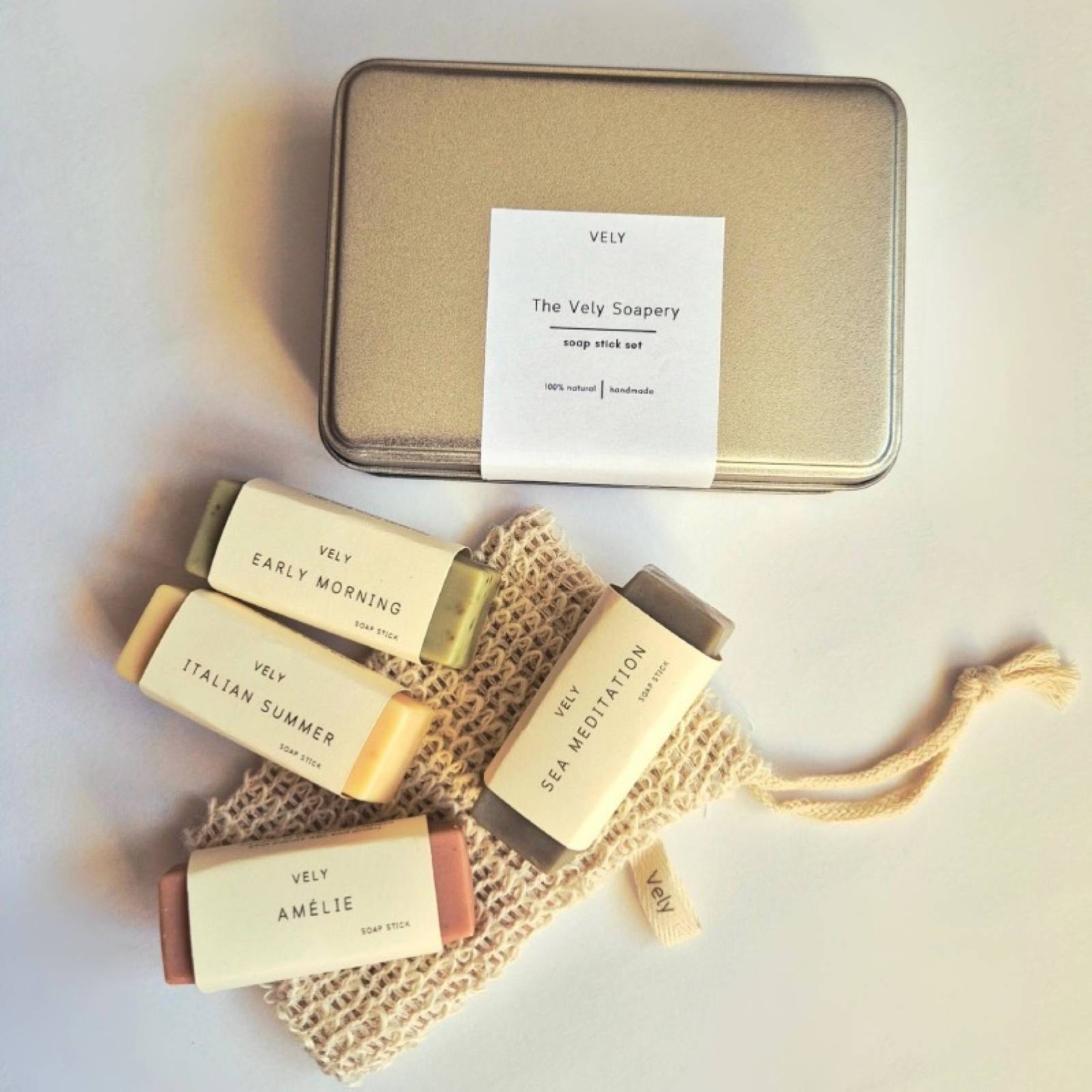 Natural Handmade Mini Soap Gift Set thumbnails