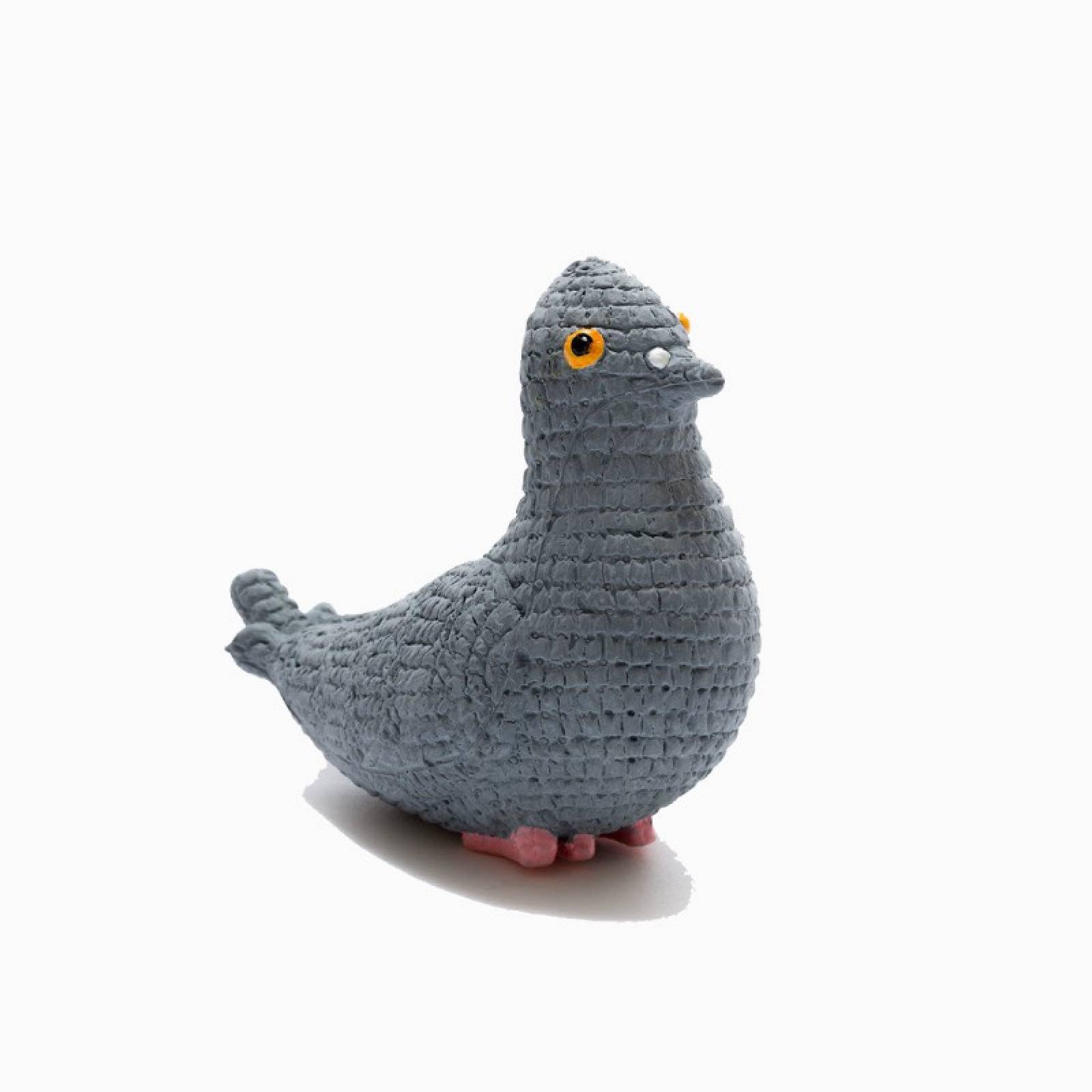 Natural Rubber Pigeon Bath & Teether Toy 0+