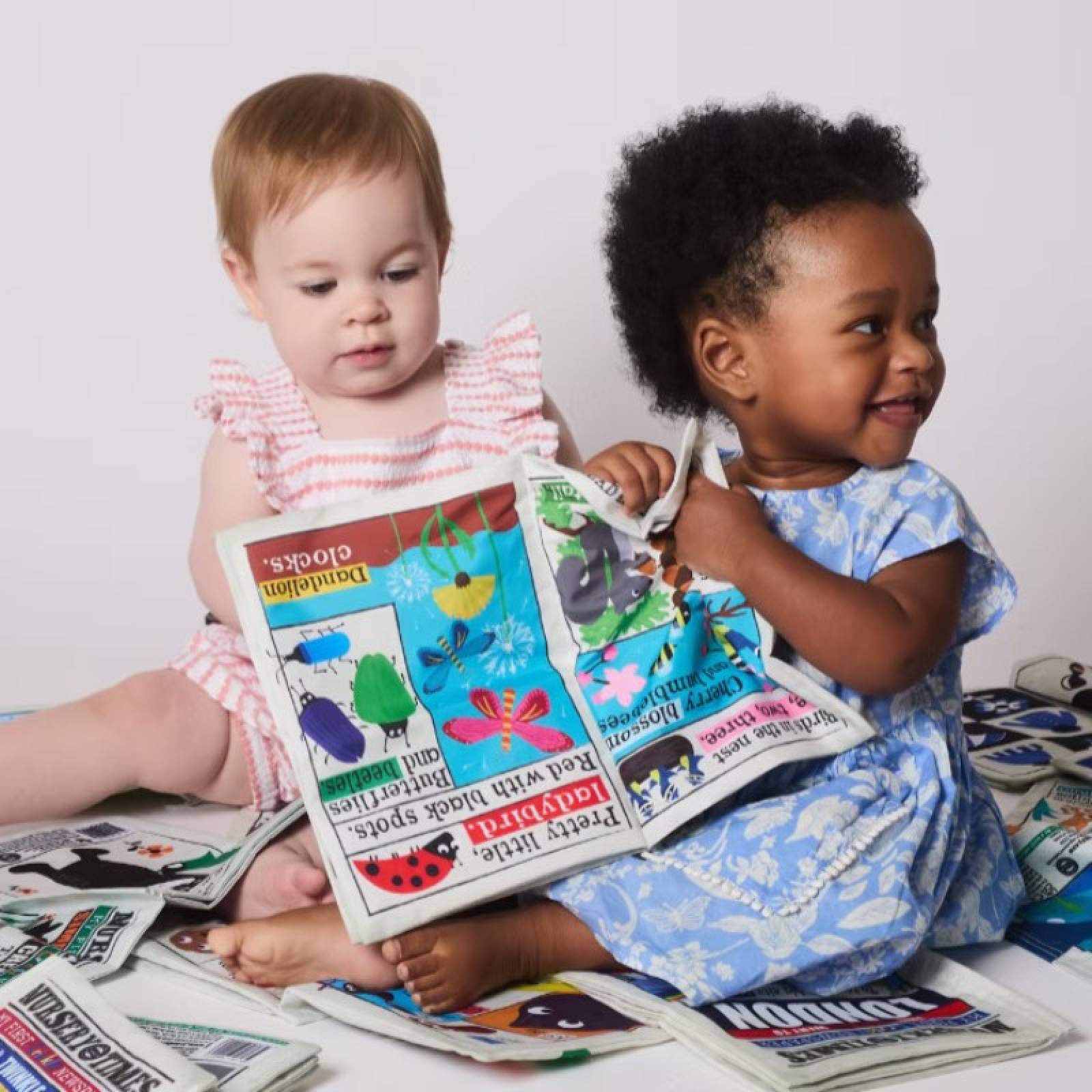 Nature Trail - Nursery Times Crinkly Newspaper Baby Toy 0+ thumbnails