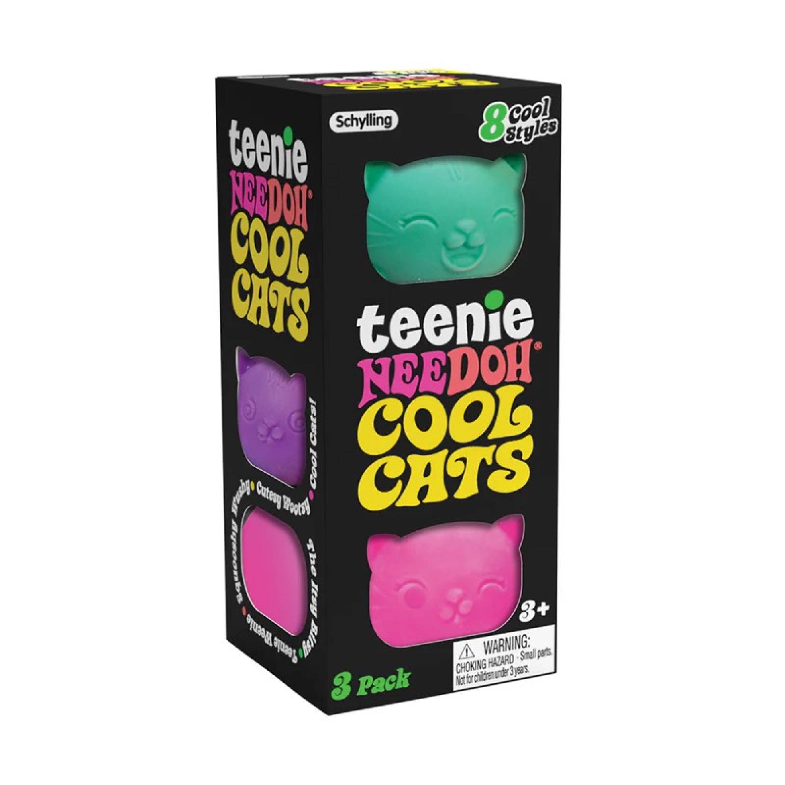 Nee Doh Teenie Cool Cats 3+