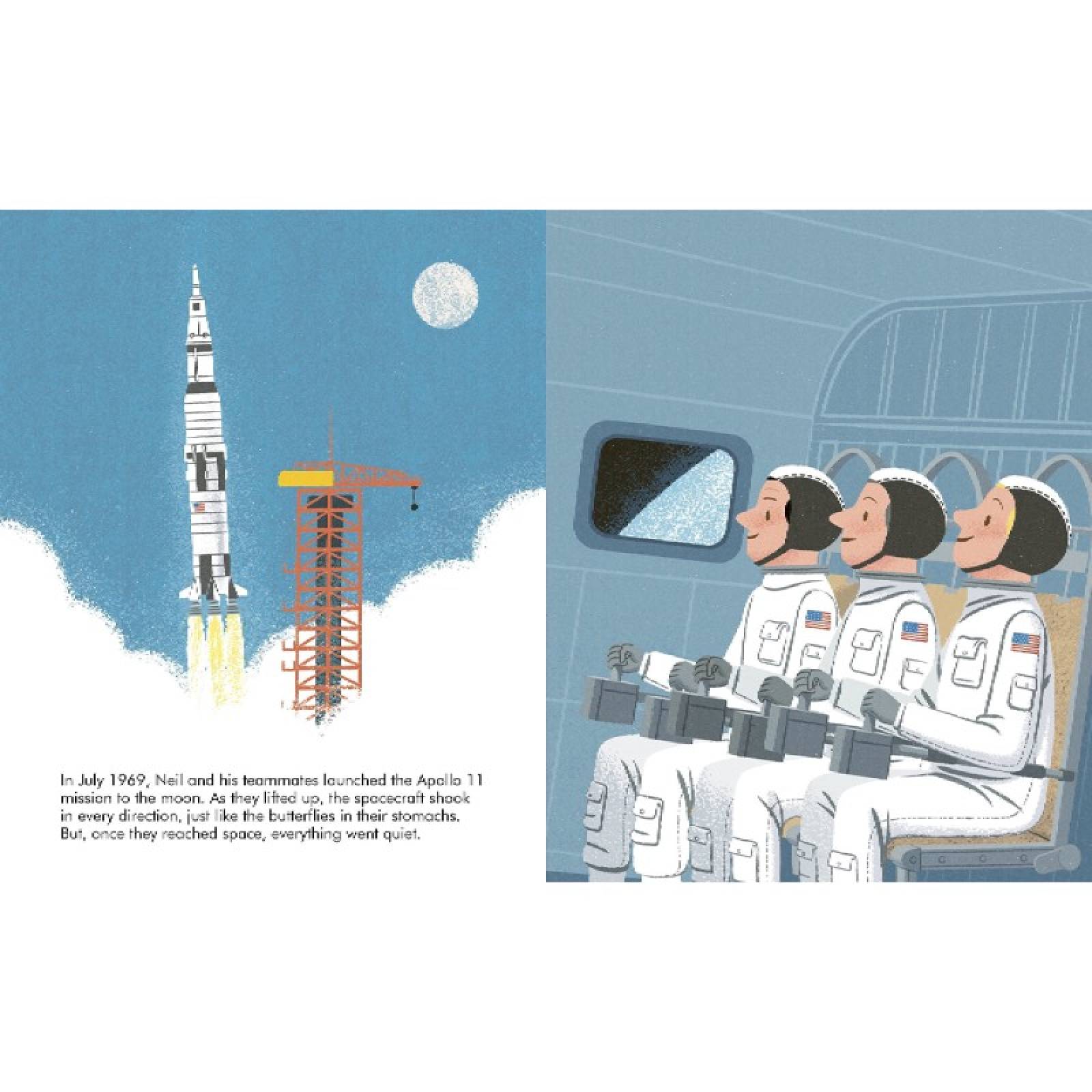 Neil Armstrong: Little People, Big Dreams - Hardback Book thumbnails