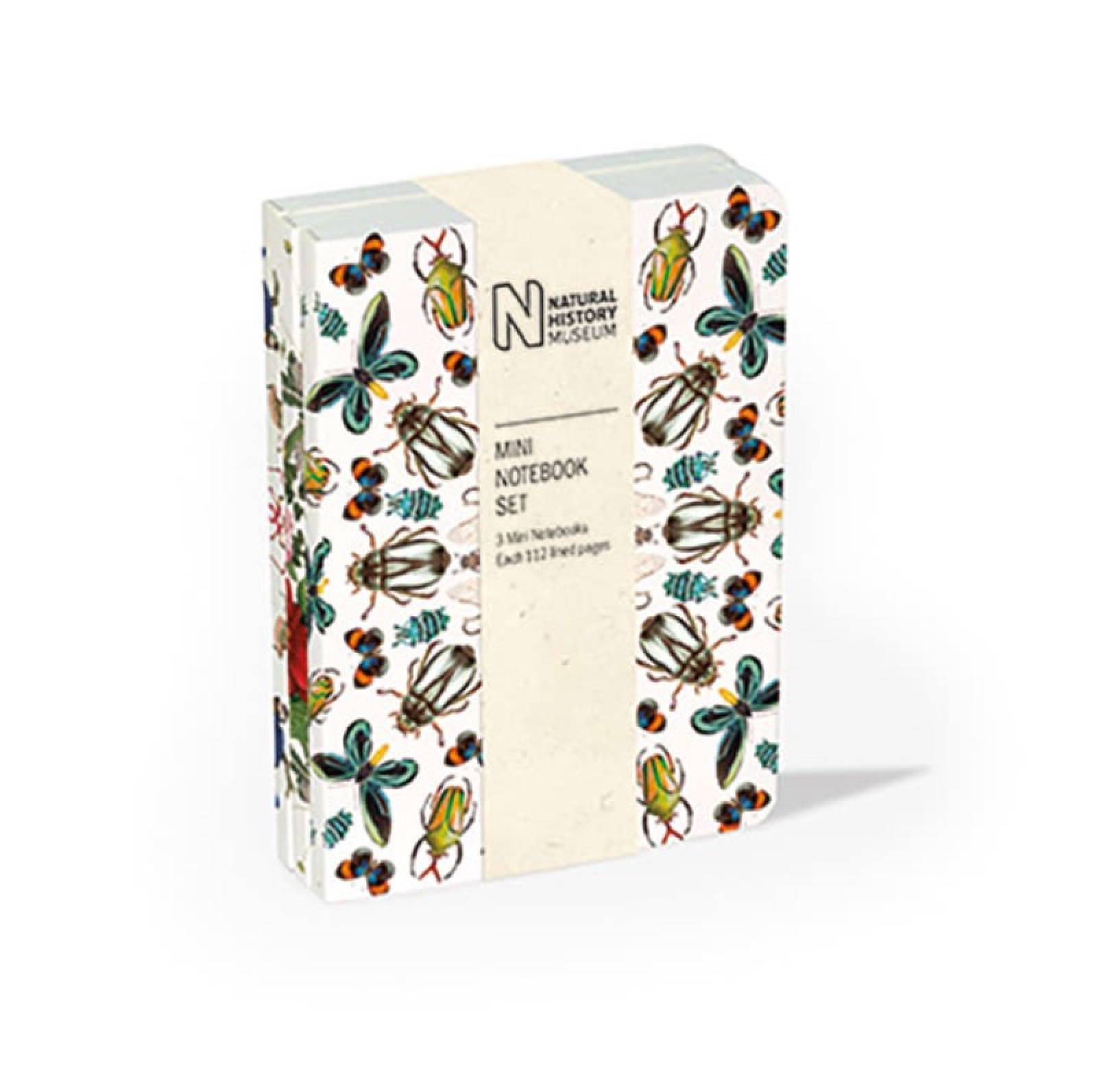 NHM Flora & Fauna - Set Of 3 Mini Notebooks
