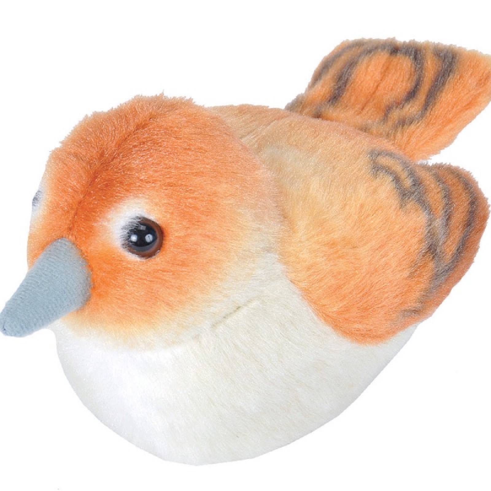 Nightingale Bird Soft Toy With Sound By RSPB