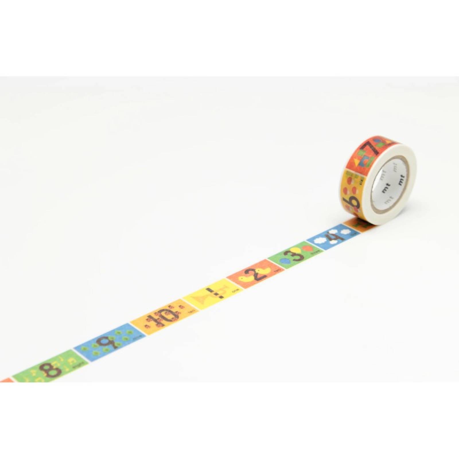 Numbers - Roll Of Washi Masking Tape