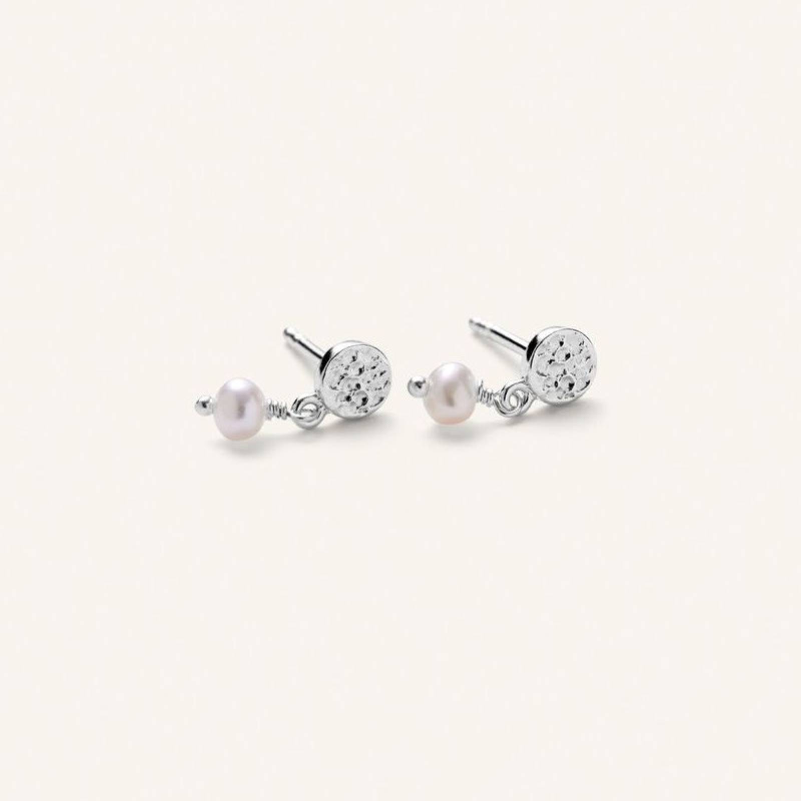 Ocean Nature Earsticks Earrings In Silver By Pernille Corydon