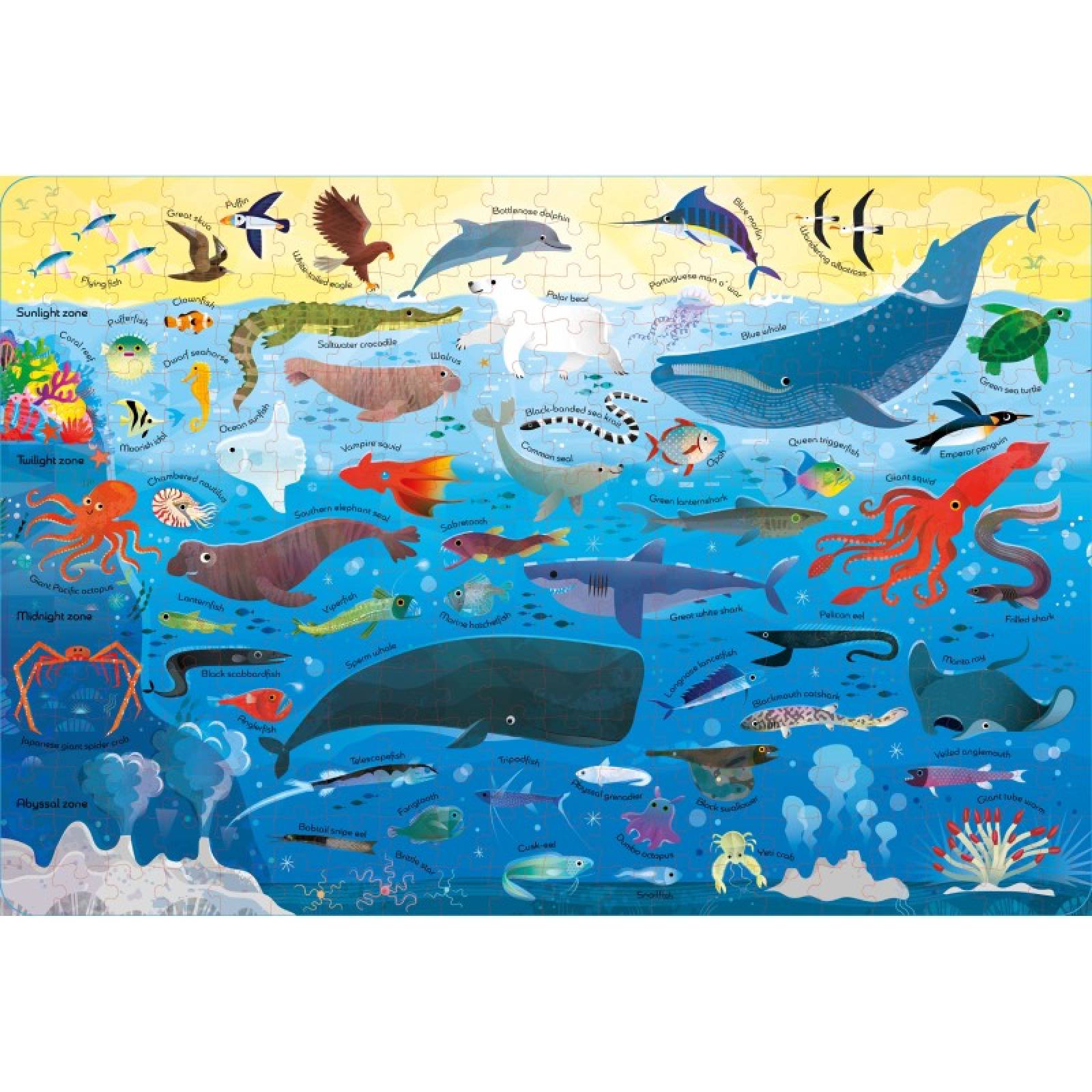 Oceans - 300 Piece Jigsaw Puzzle & Book thumbnails