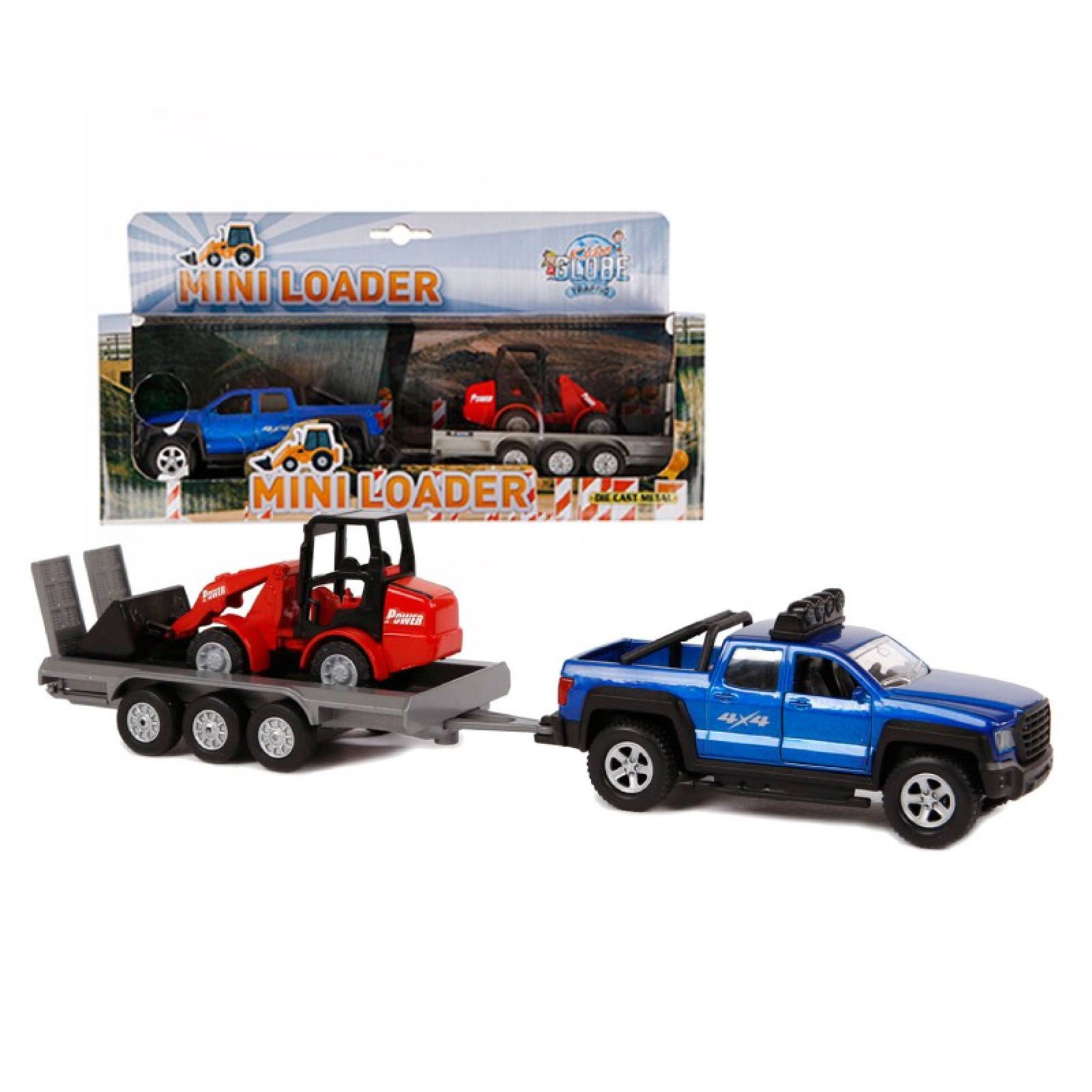 Off-Road Vehicle with Trailer & Shovel - Die-Cast Toy Vehicle 3+ thumbnails