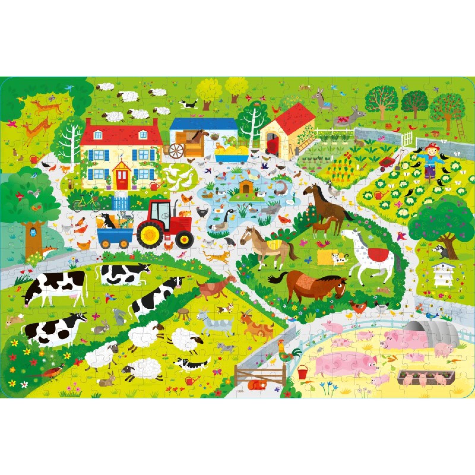 On The Farm - 300 Piece Jigsaw Puzzle & Book thumbnails