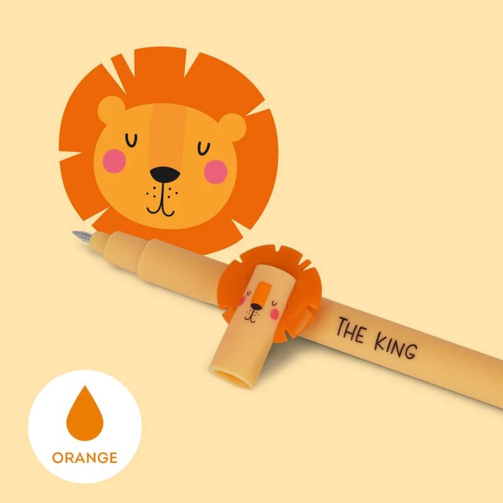 Orange Lion - Legami Erasable Gel Pen thumbnails