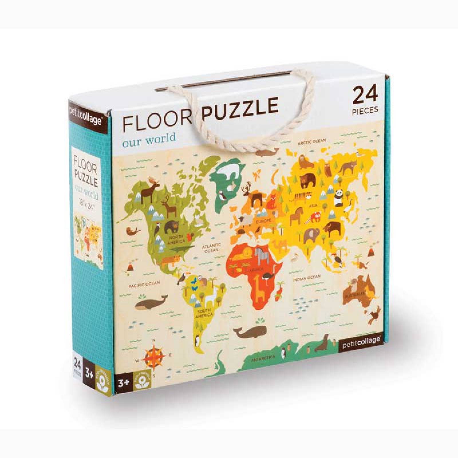 Our World Floor Puzzle 24pc 3+