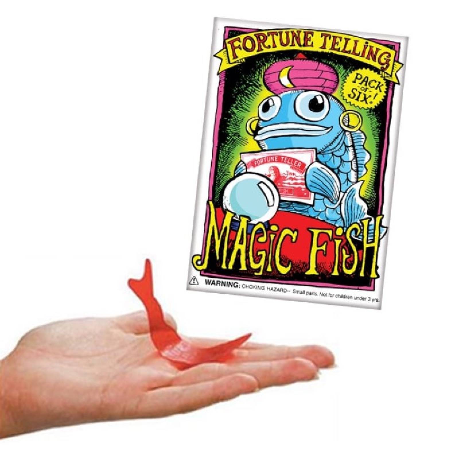 Pack Of 6 Magic Fortune Telling Fish thumbnails