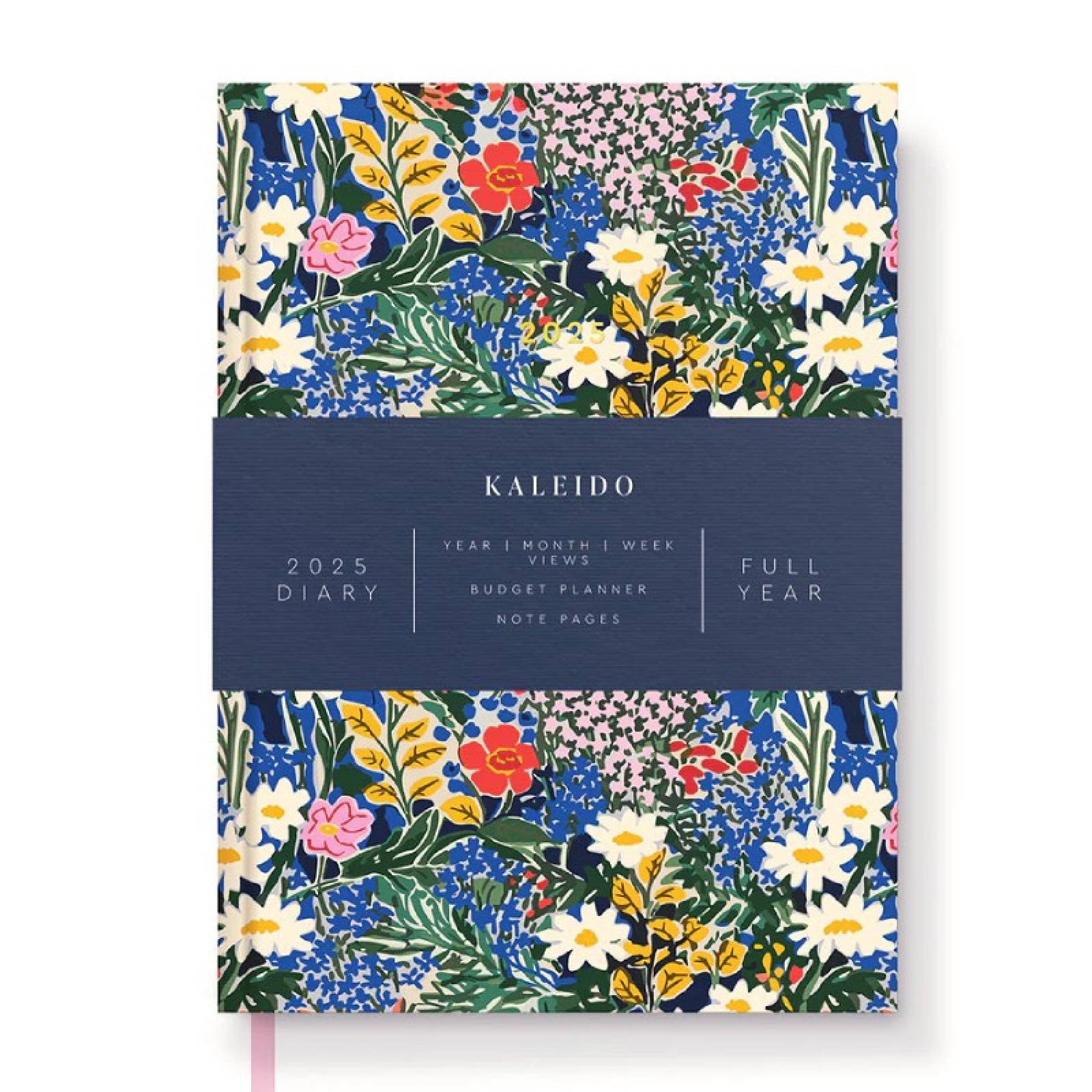 Painted Floral 2025 Diary A5