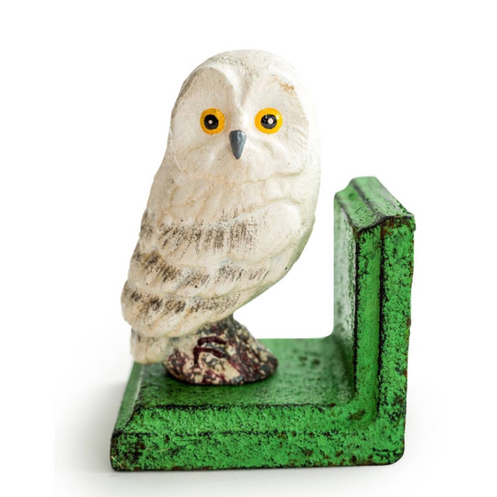 Pair Of Cast Iron Owl Bookends thumbnails
