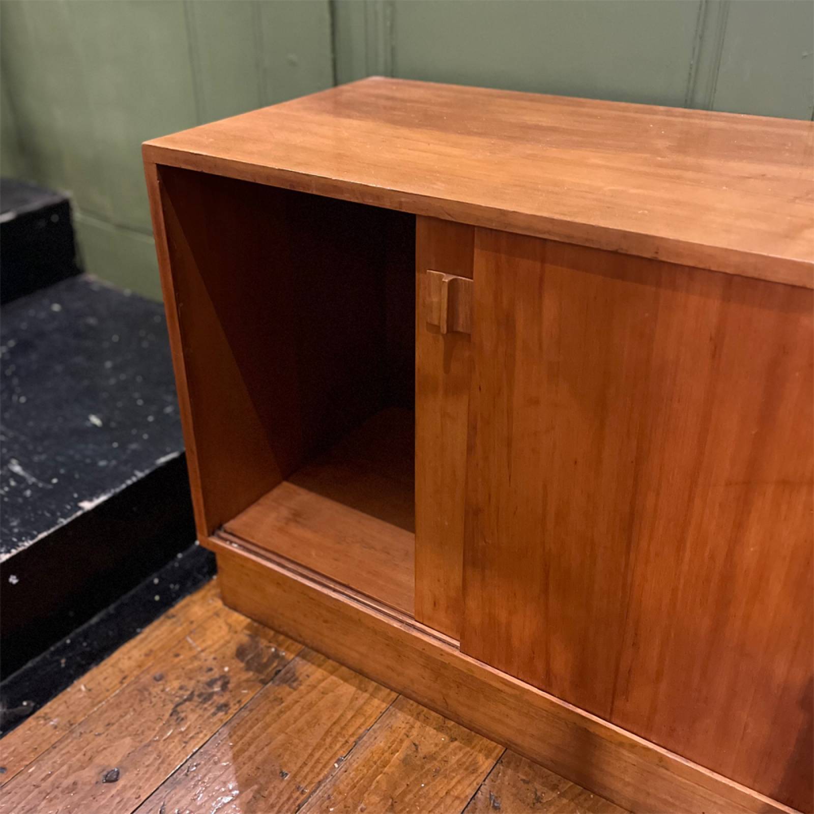 Pair Of Mid-Century Wooden Side Cabinets thumbnails