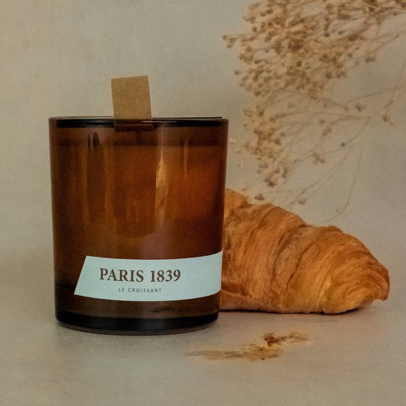 Paris 1839 Croissant - Candle In Amber Glass Jar 400g