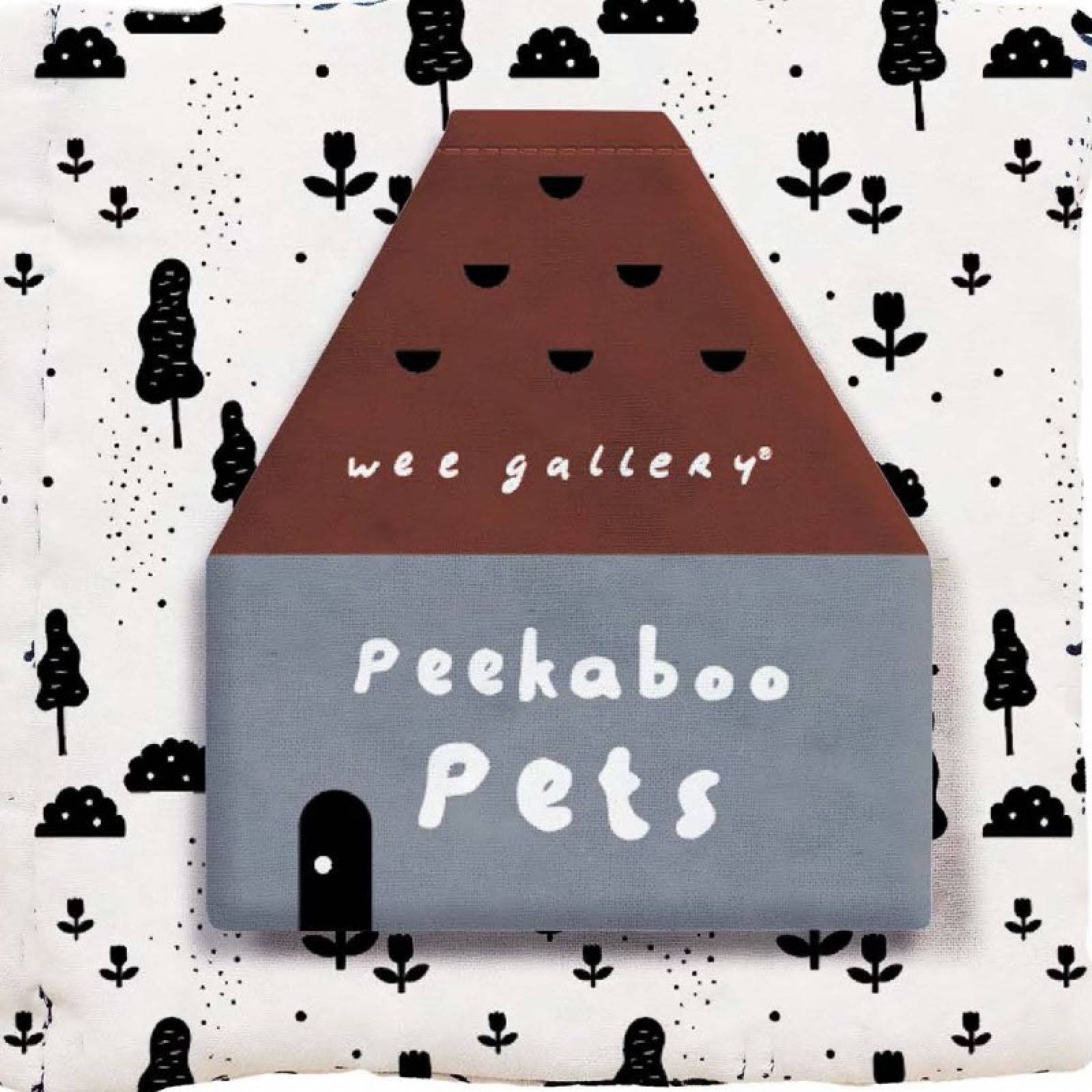 Peekaboo Pets - Wee Gallery Cloth Book