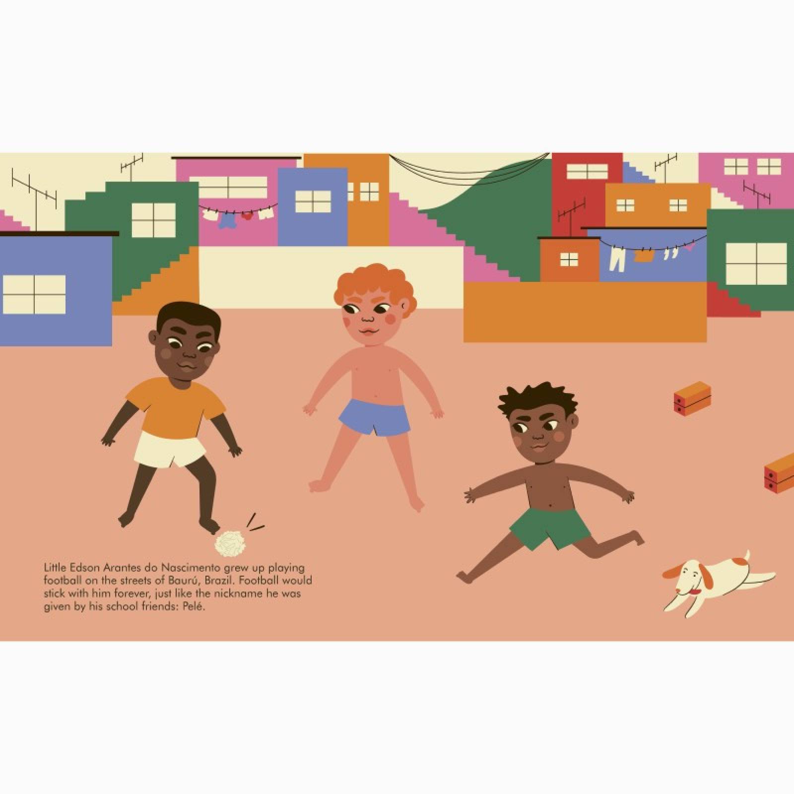 Pele: Little People Big Dreams Hardback Book thumbnails