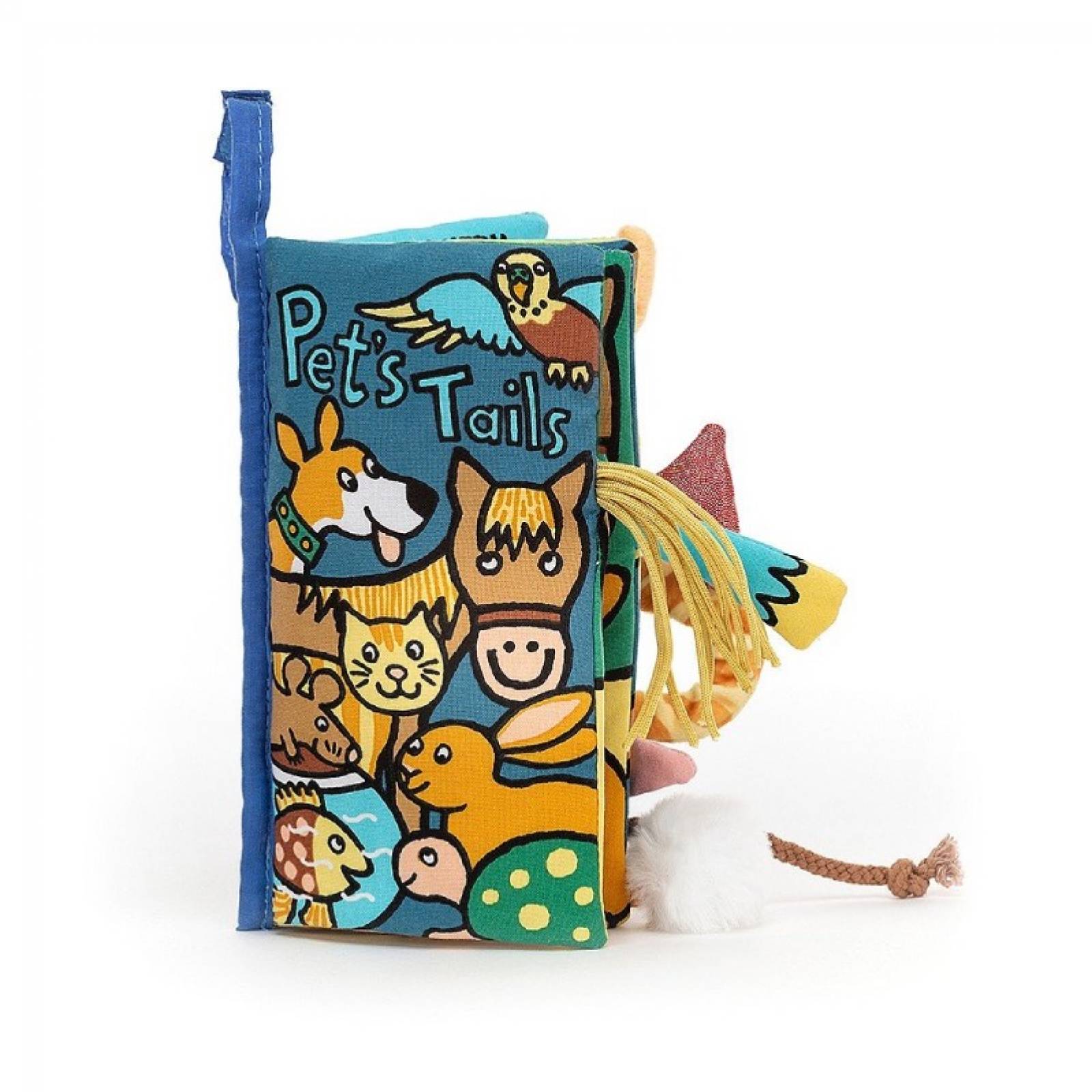 Pet Tails Soft Fabric Book By Jellycat thumbnails