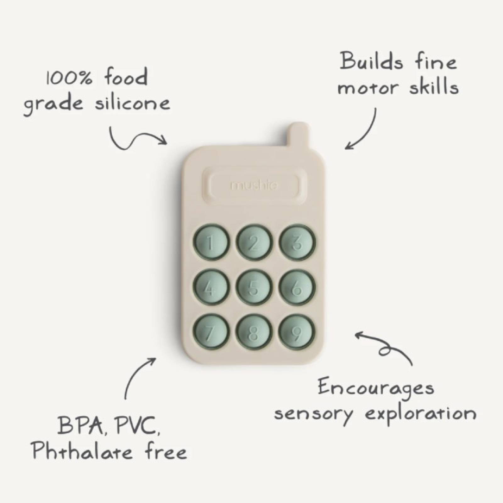 Phone Press Silicone Toy In Blush 10m+ thumbnails