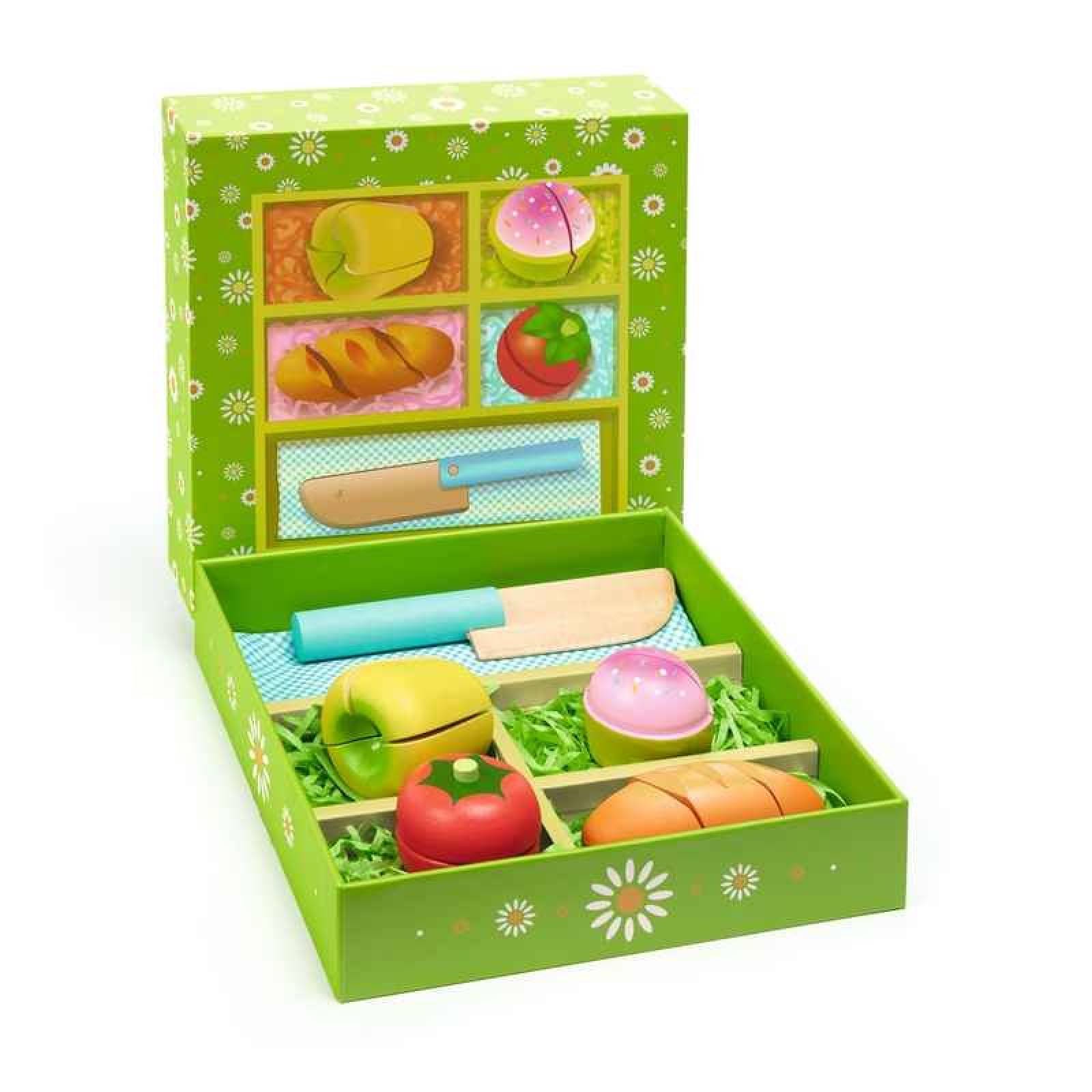 Picnic To Cut - Play Food Set By Djeco 2+ thumbnails