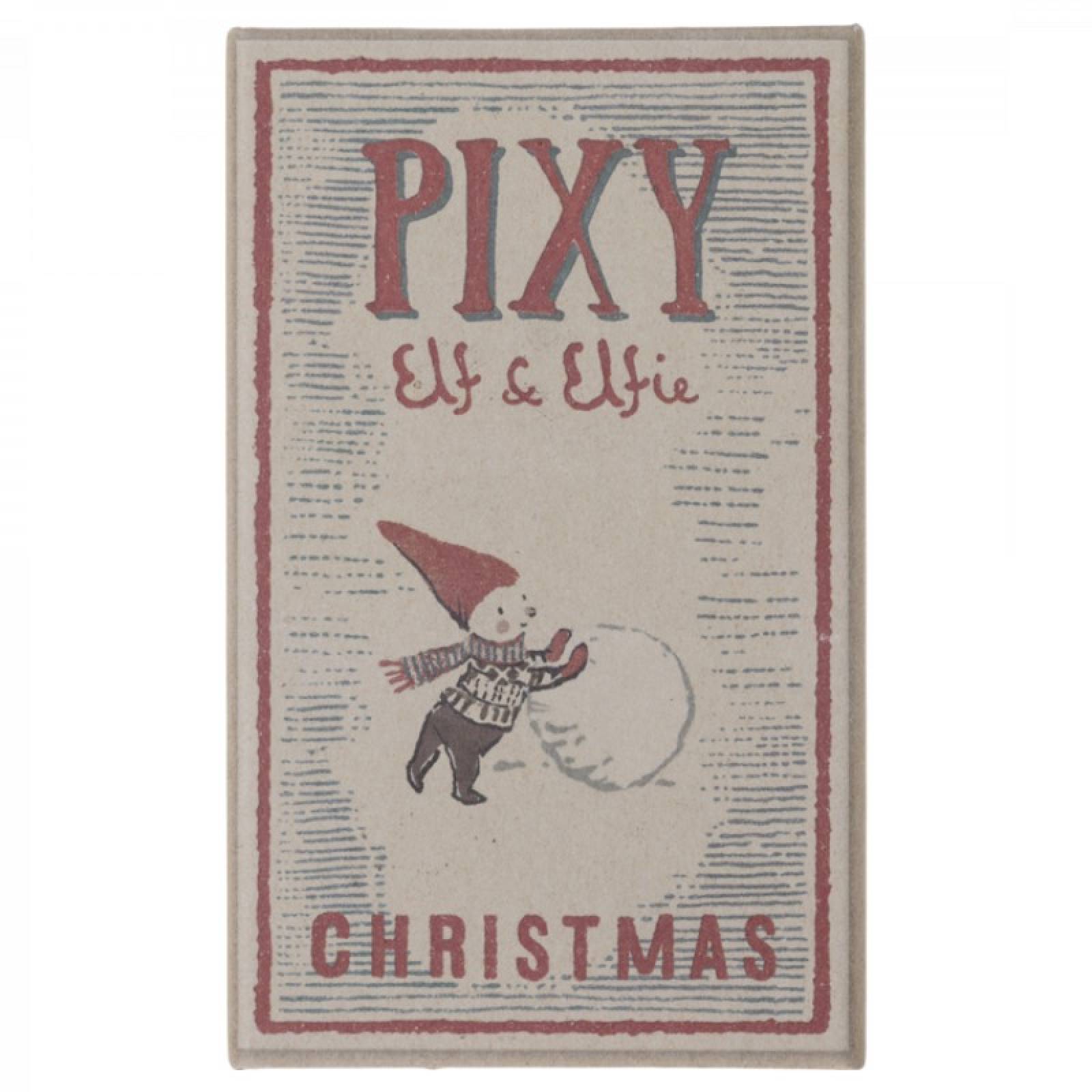 Pixy Elf In A Matchbox Christmas Soft Toy By Maileg 3+ thumbnails