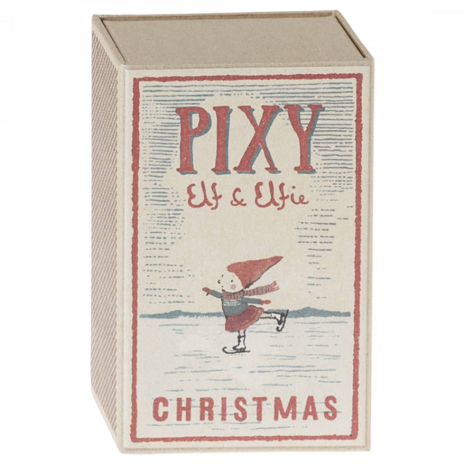 Pixy Elfie In A Matchbox Christmas Soft Toy By Maileg 3+ thumbnails