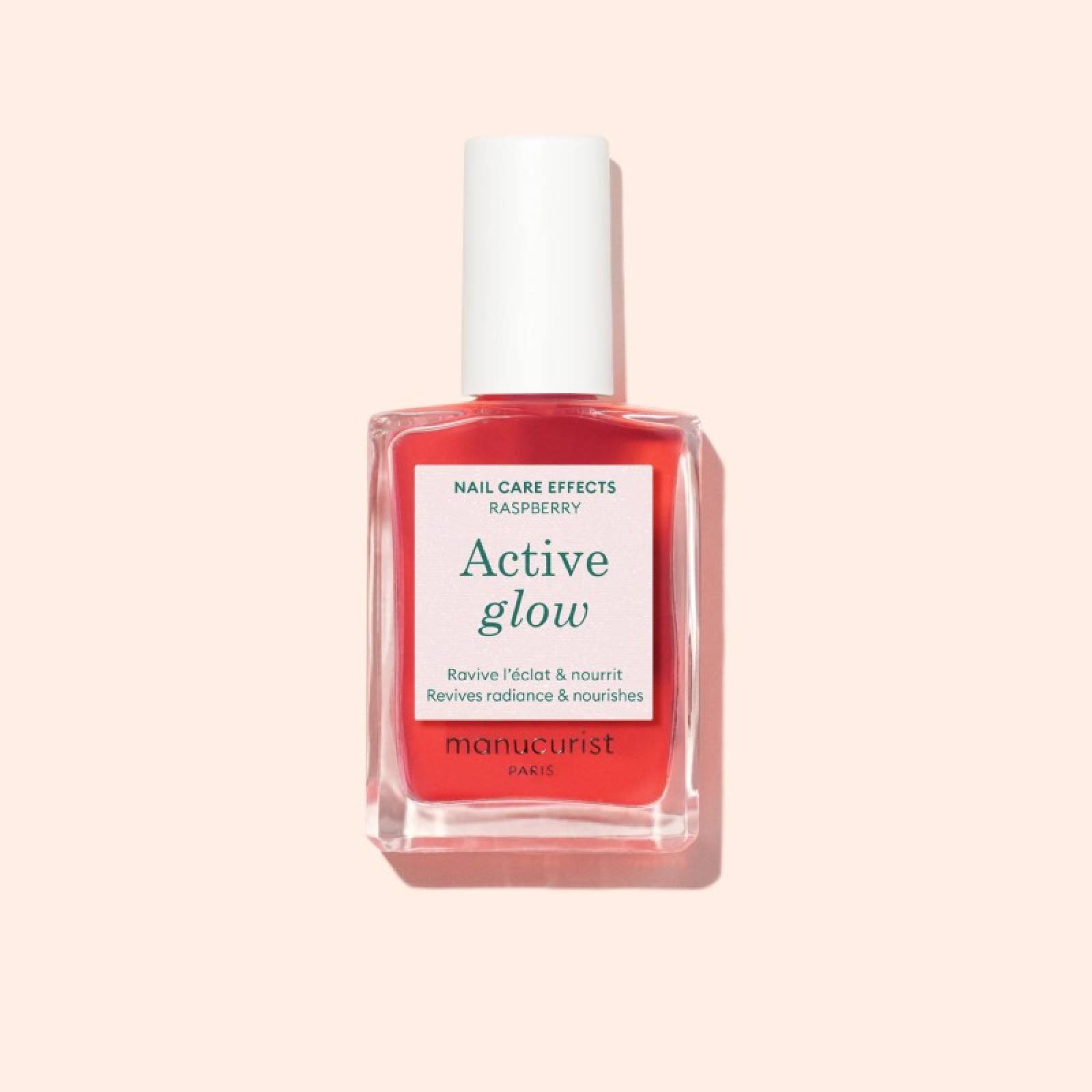 Plant Based Vegan Nail Polish - Active Glow Raspberry