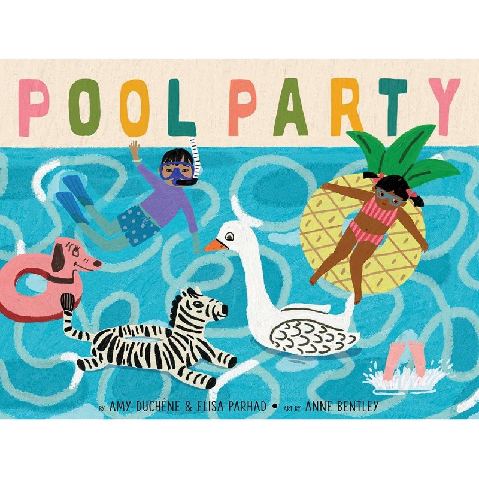 Pool Party By Amy Duchene & Elisa Parhad - Hardback Book