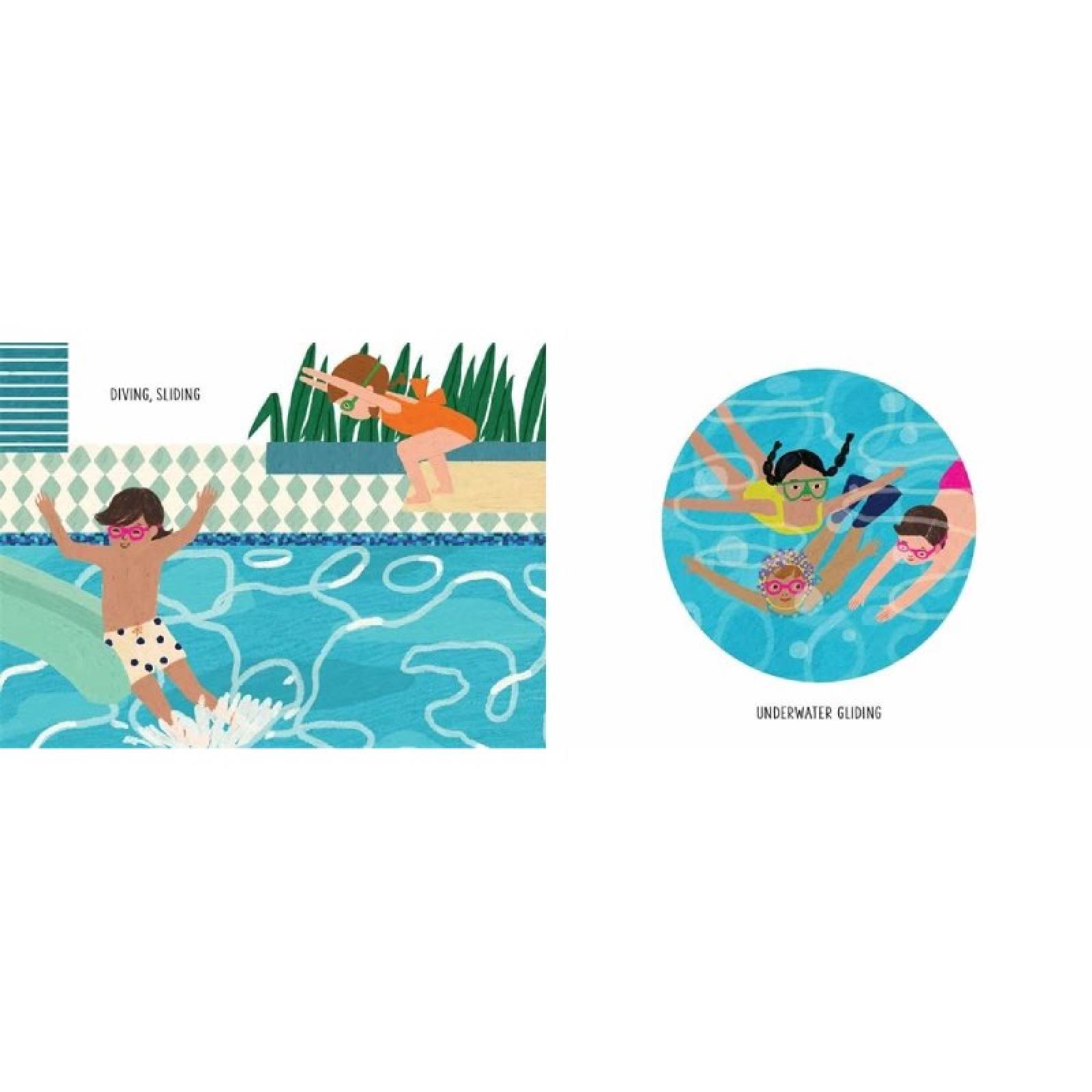 Pool Party By Amy Duchene & Elisa Parhad - Hardback Book thumbnails