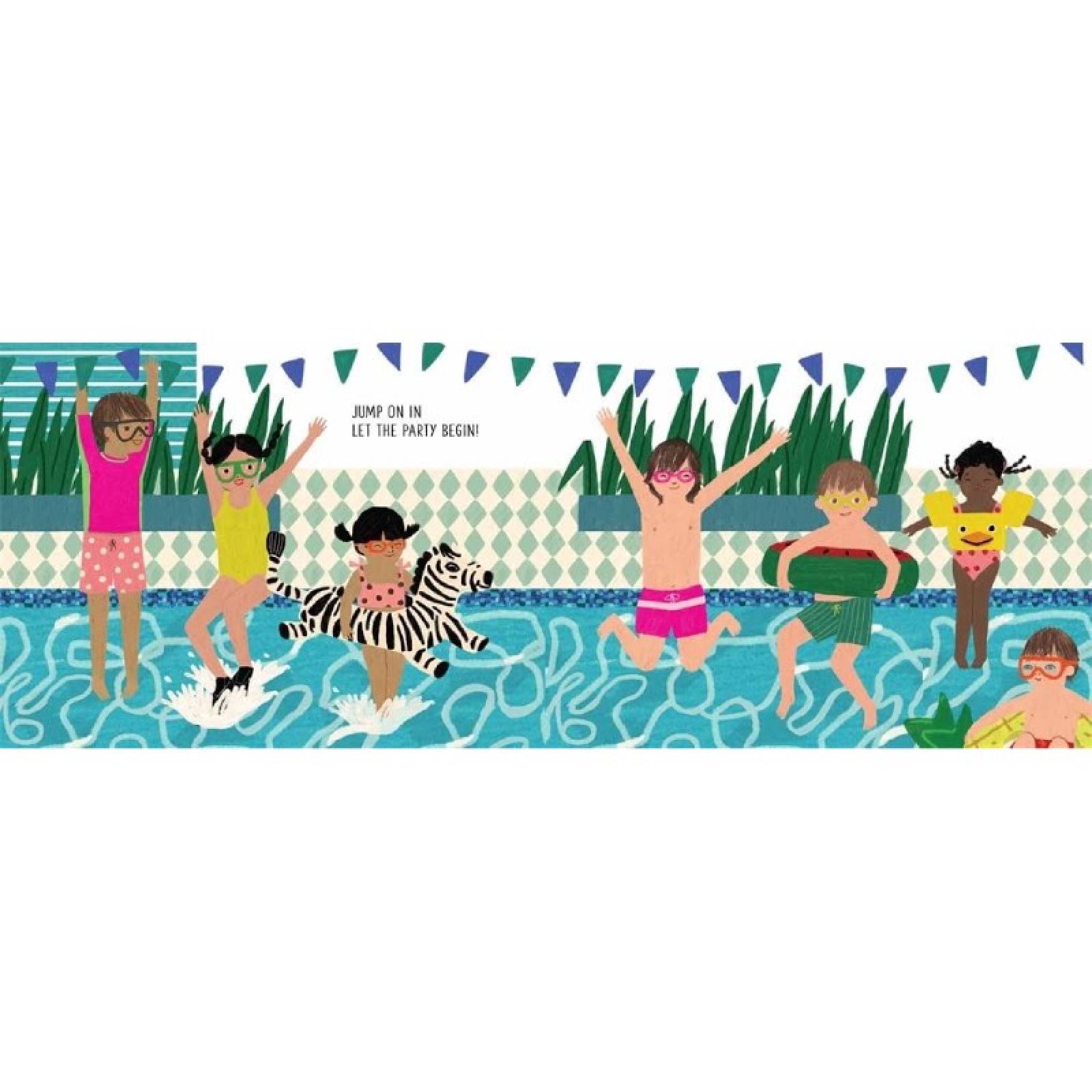 Pool Party By Amy Duchene & Elisa Parhad - Hardback Book thumbnails