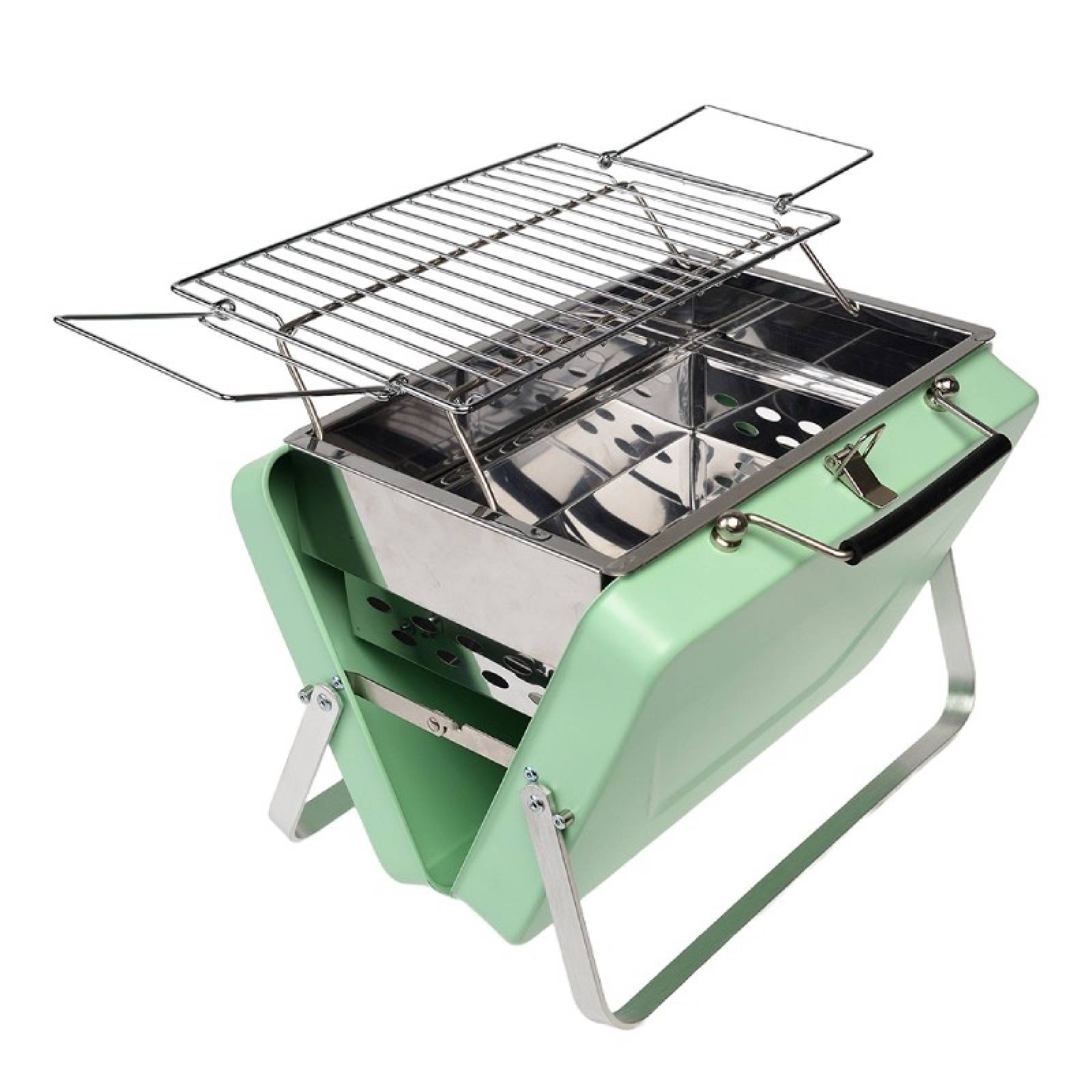 Portable Folding BBQ In Green