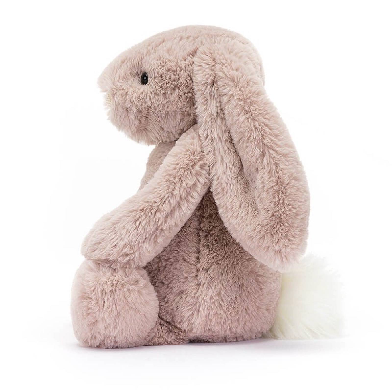 Medium Bashful Luxe Bunny Rosa Soft Toy By Jellycat 1+ thumbnails