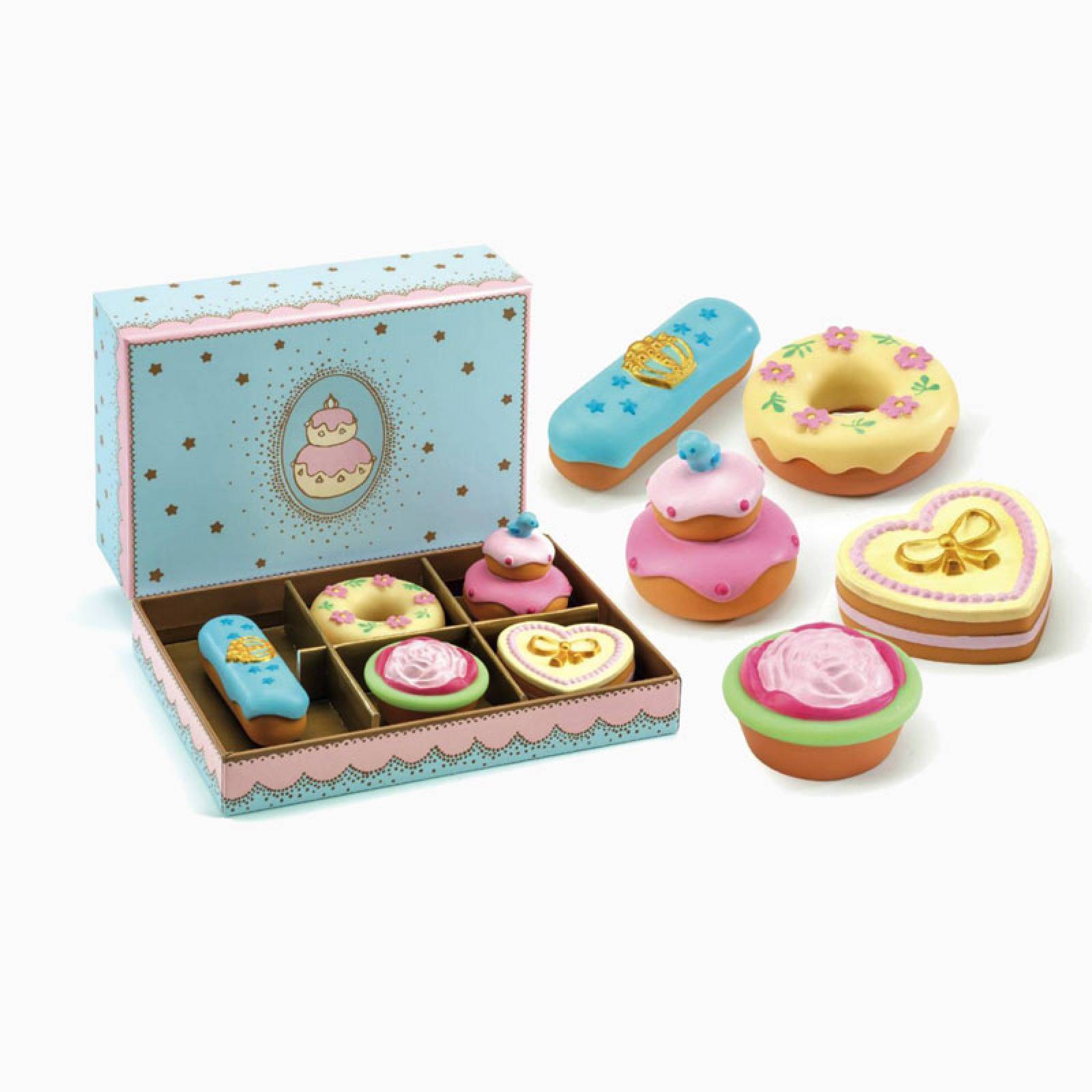 Box Of Princess Cakes By Djeco 3+