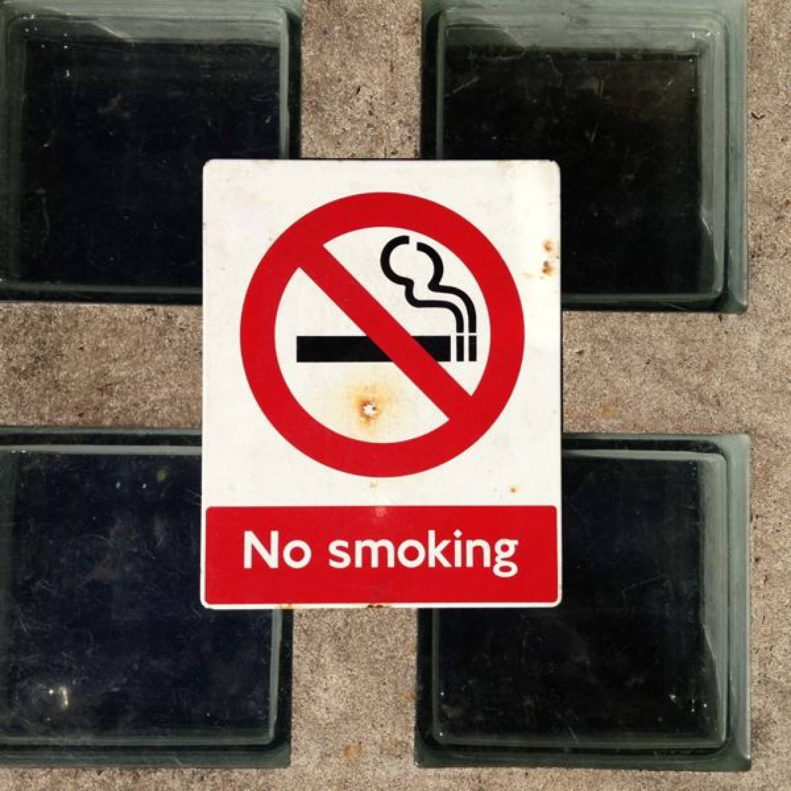 No Smoking Sign - Vintage from London Underground's Tube System thumbnails