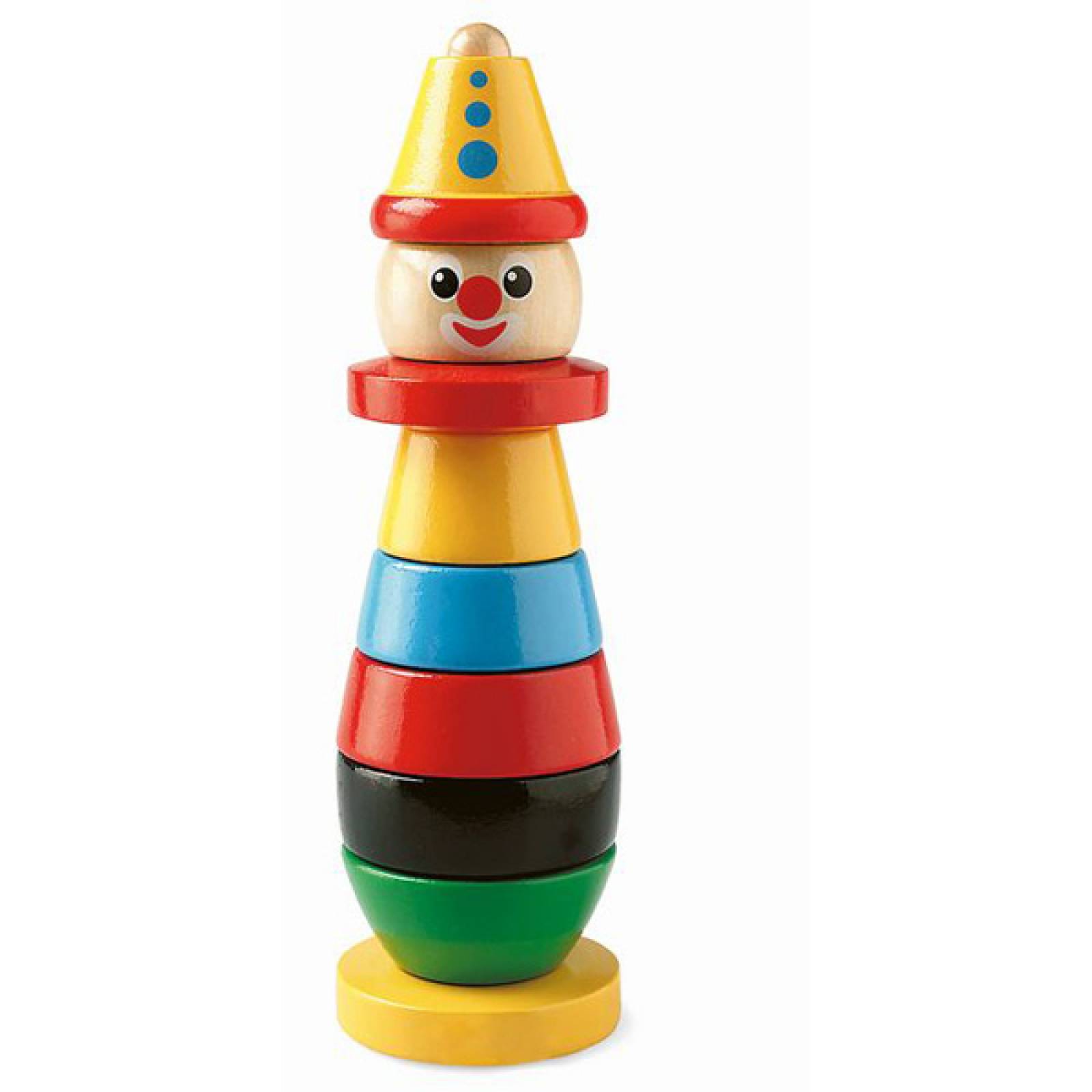 Stacking Clown Wooden Toy By BRIO 1+ thumbnails