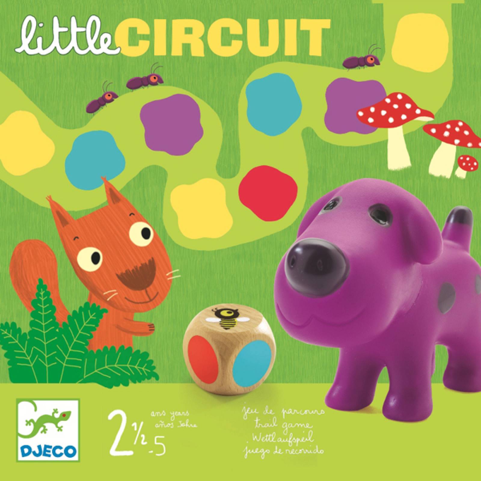 Little Circuit Board Game By Djeco 2+