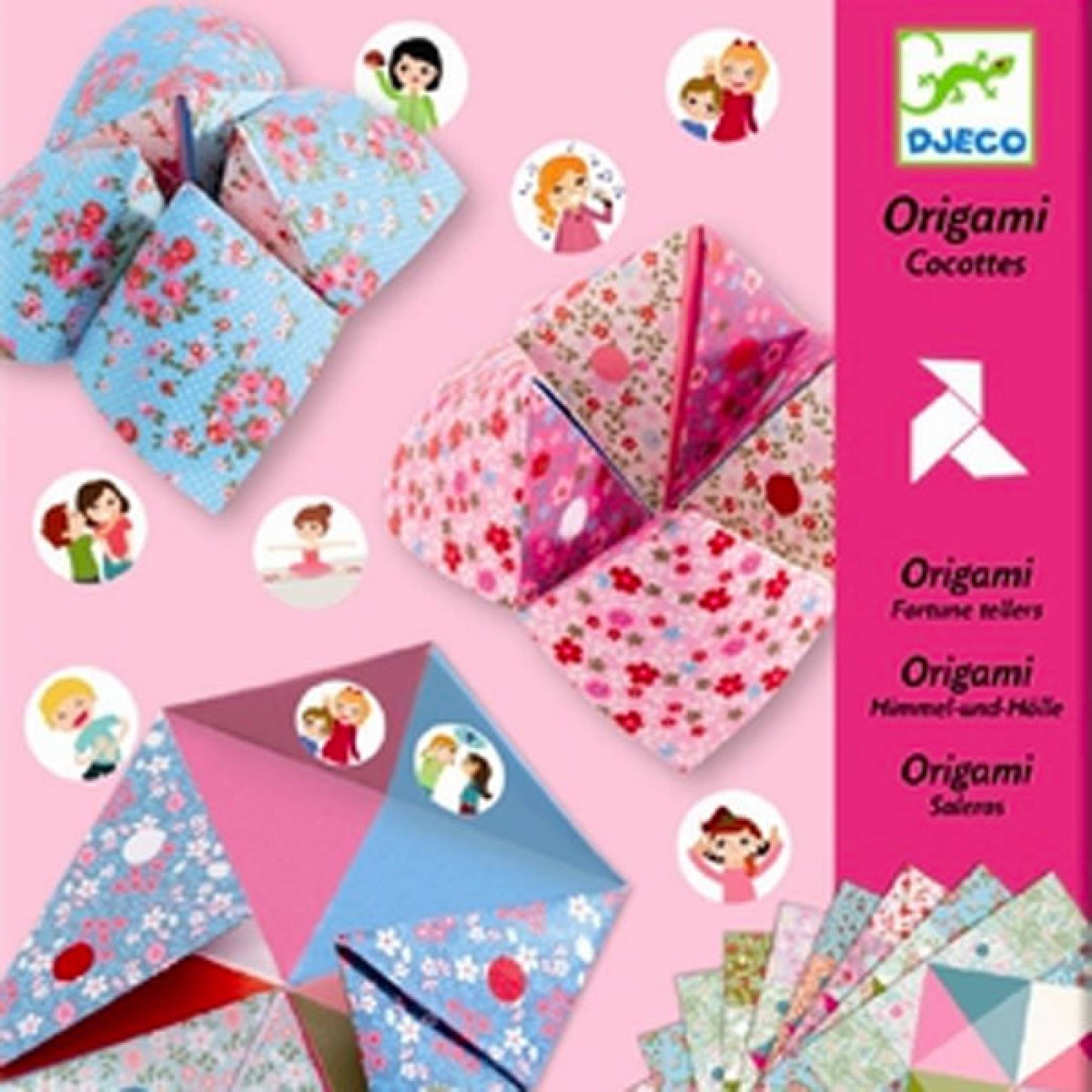 Flower Fortune Tellers - Origami Craft Kit 6+ thumbnails