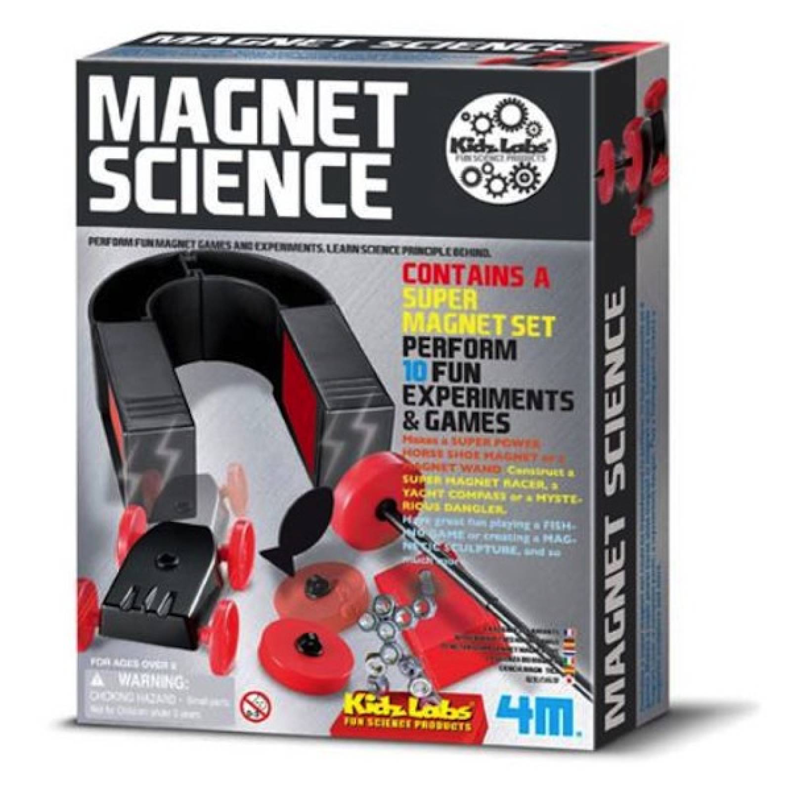 Magnet Science - Kids Labz Science Kit 8+