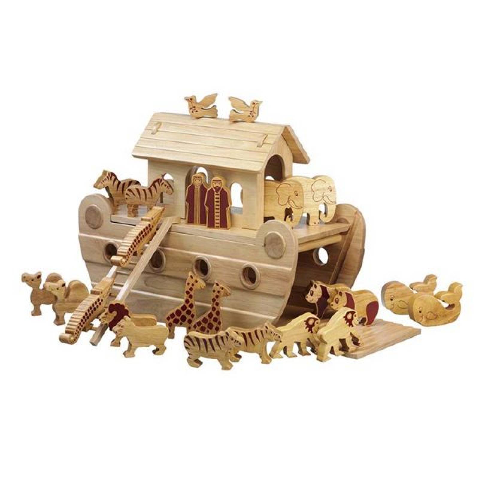 Giant Noahs Ark Made From Natural Wood thumbnails