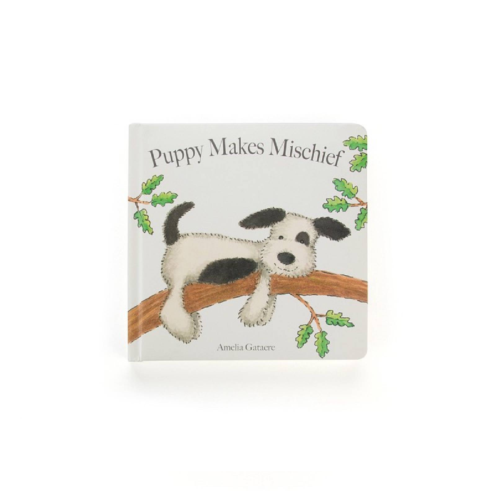 Puppy Makes Mischief - Board Book By Jellycat