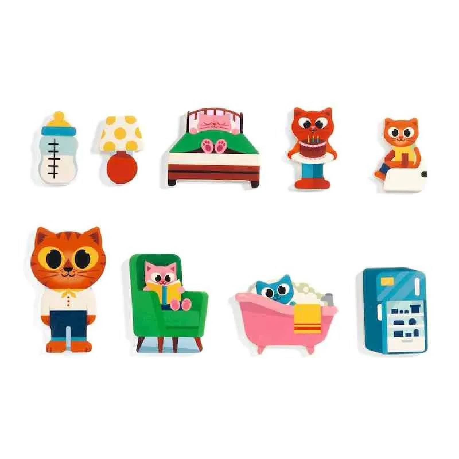 Puzzlo House Wooden Puzzle By Djeco 2+ thumbnails