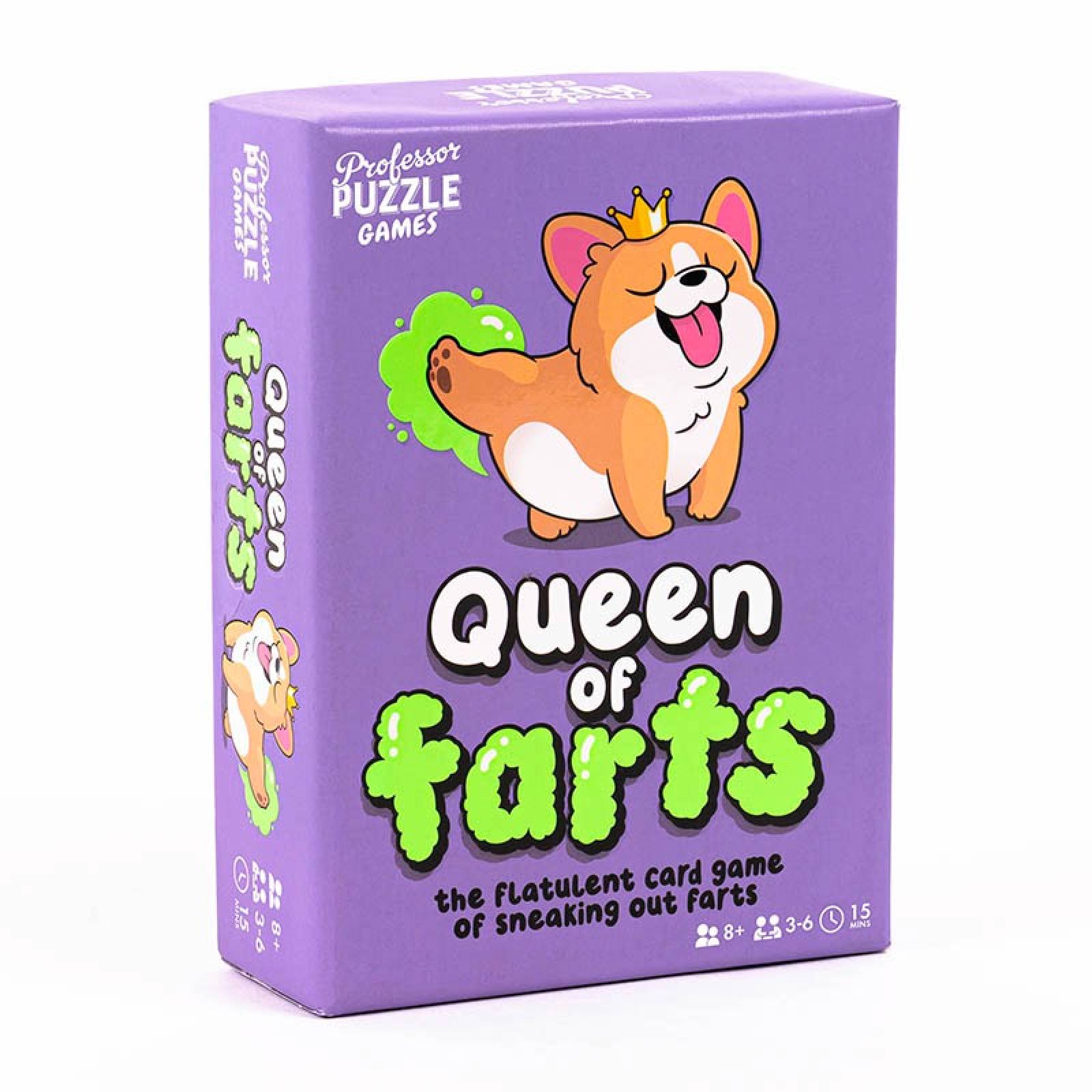 Queen Of Farts - Card Game 8+